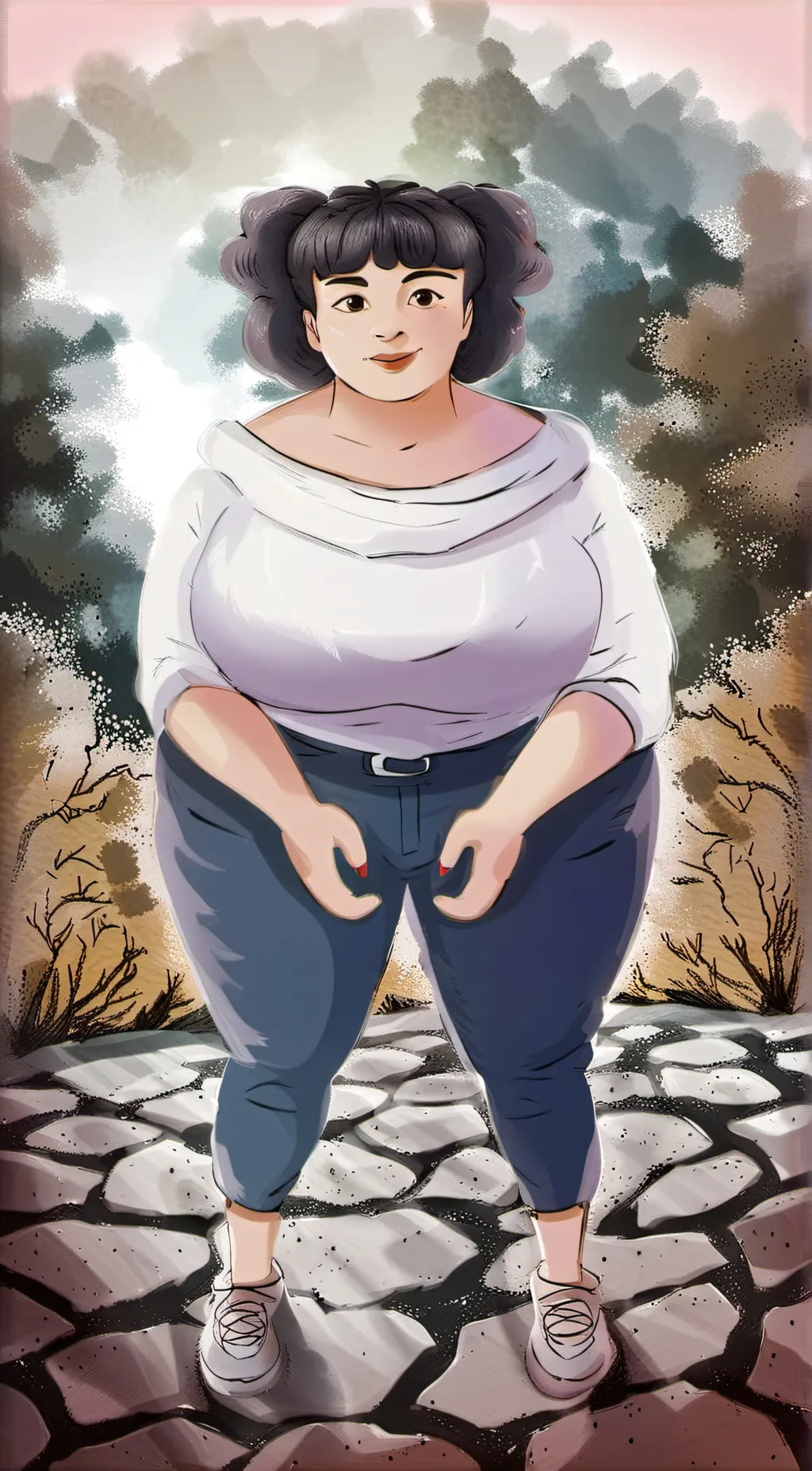 ai character: kata background