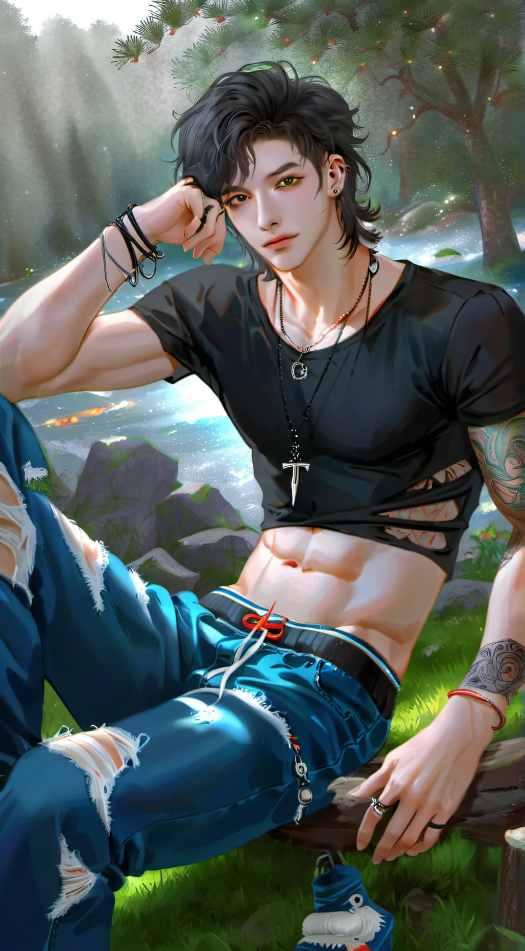 ai character: Alex background