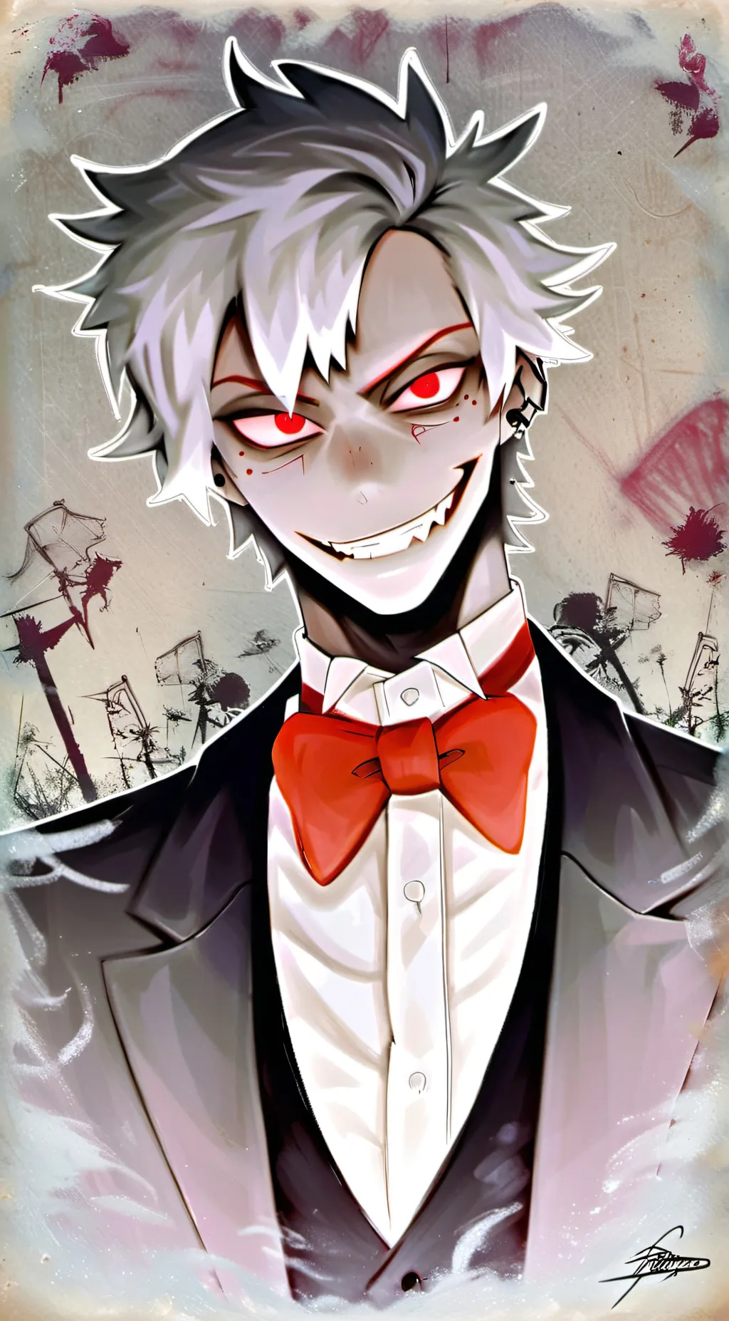ai character: Vincent  background