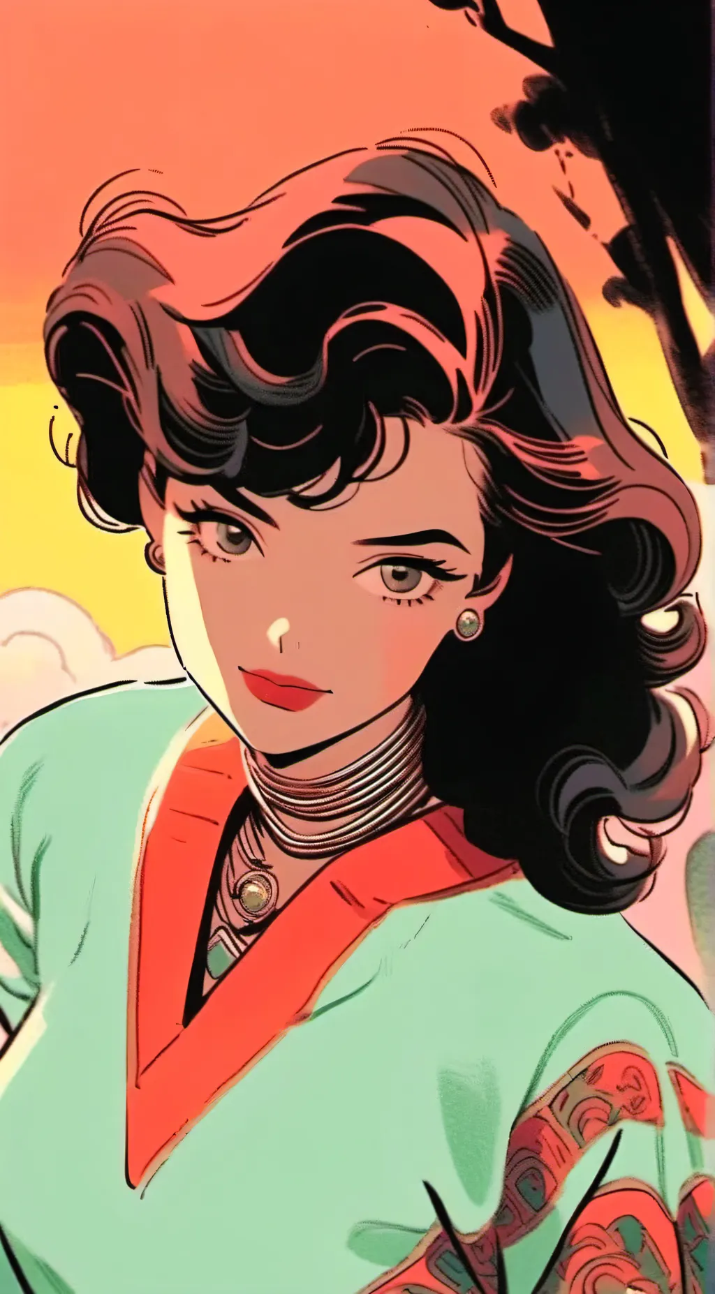 ai character: 🫶😳🙄🤪🐶 background