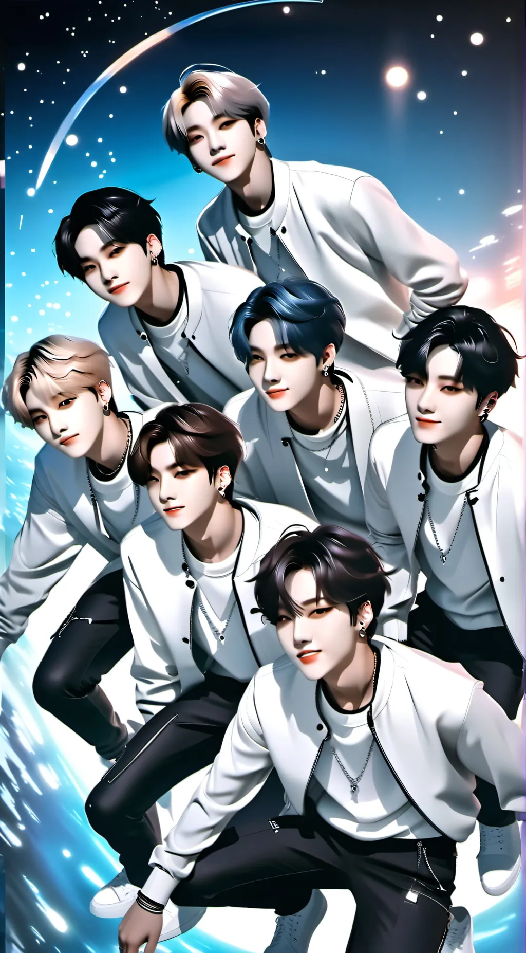 ai character: Stray kids background