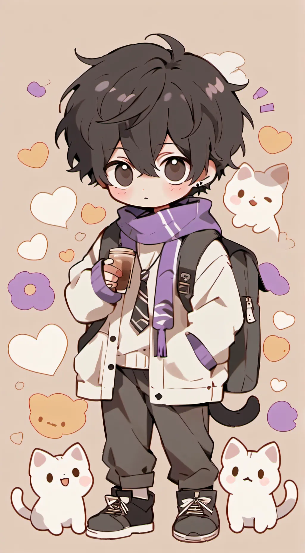 ai character:  Vincent background