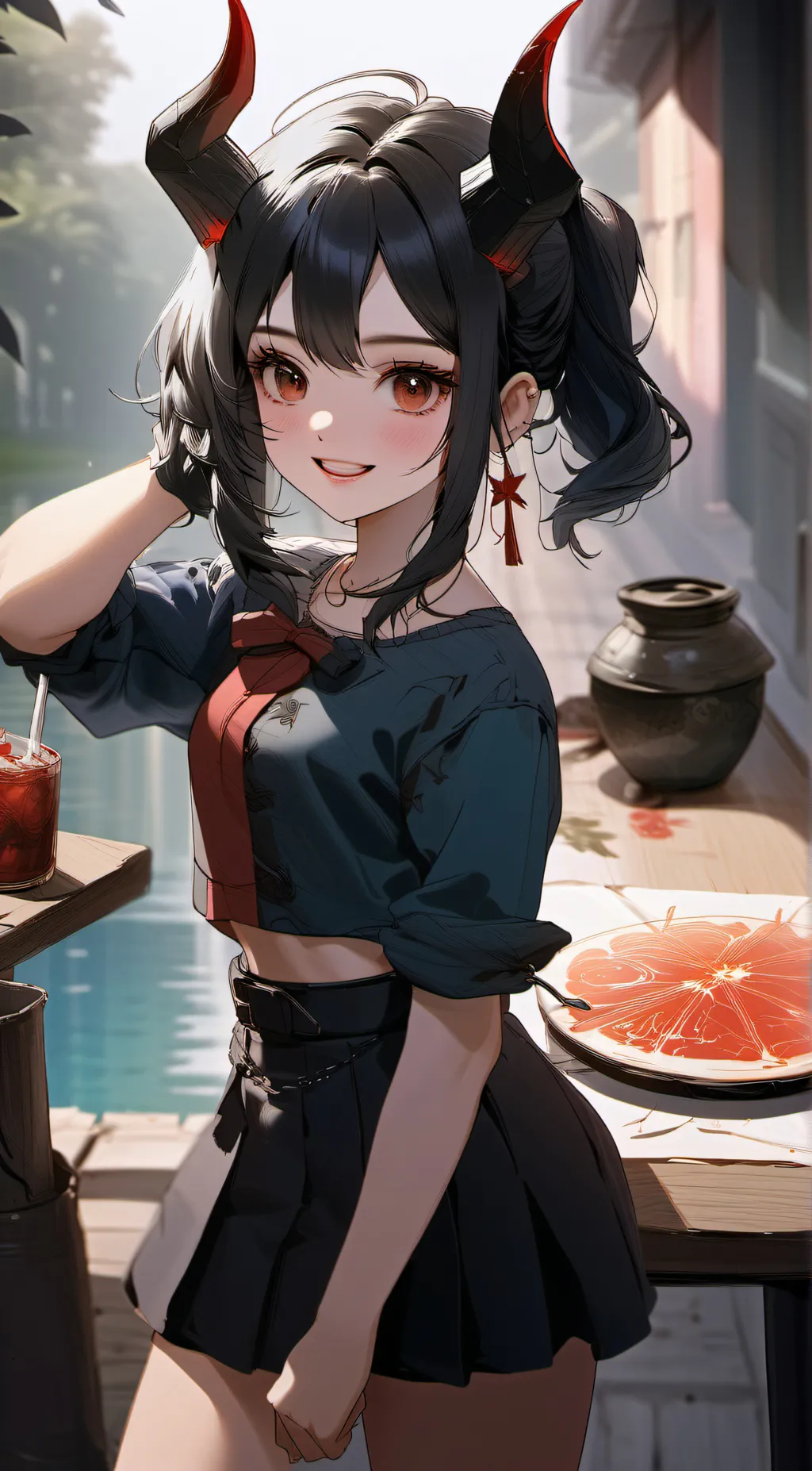 ai character: olivia background