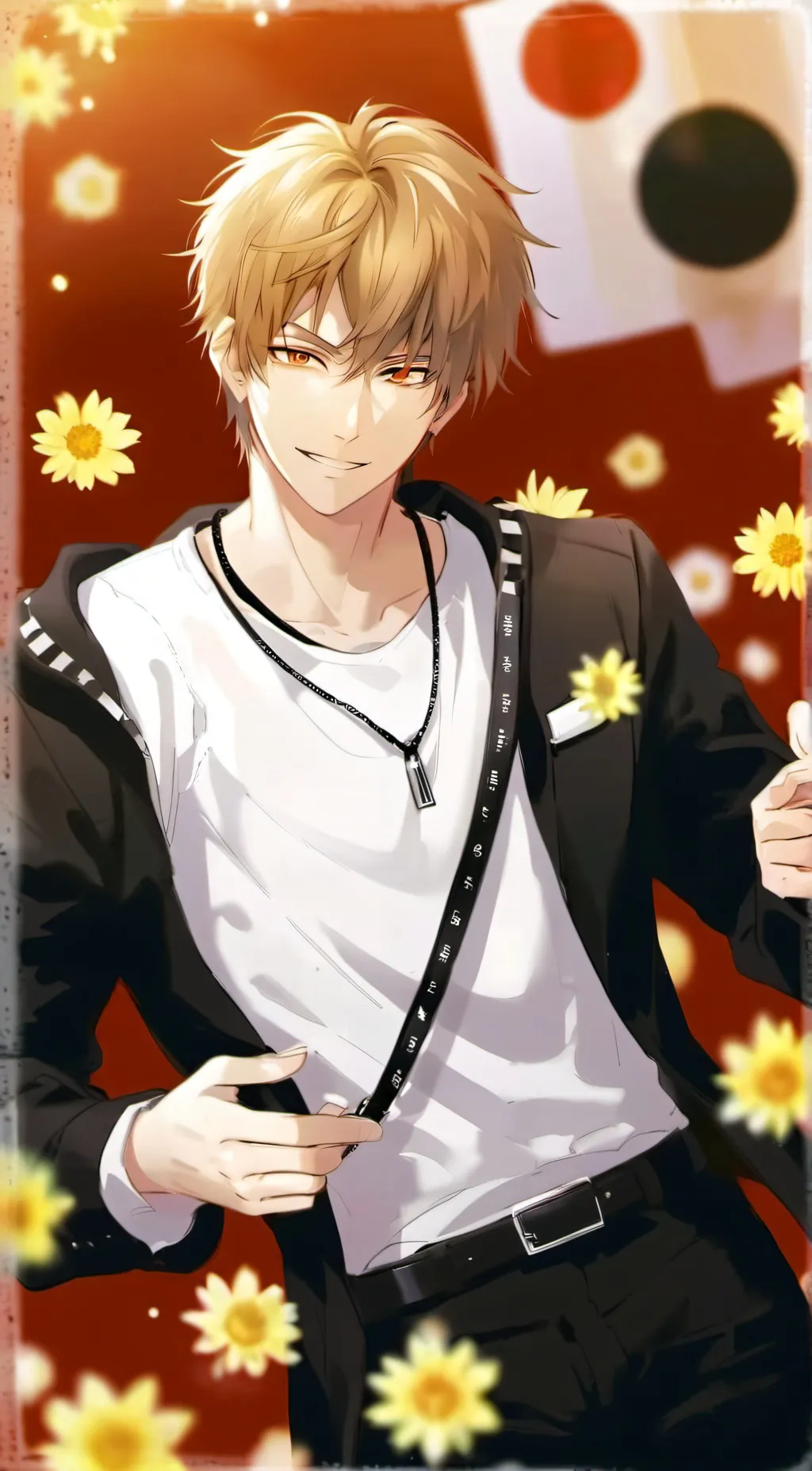 ai character: mark background