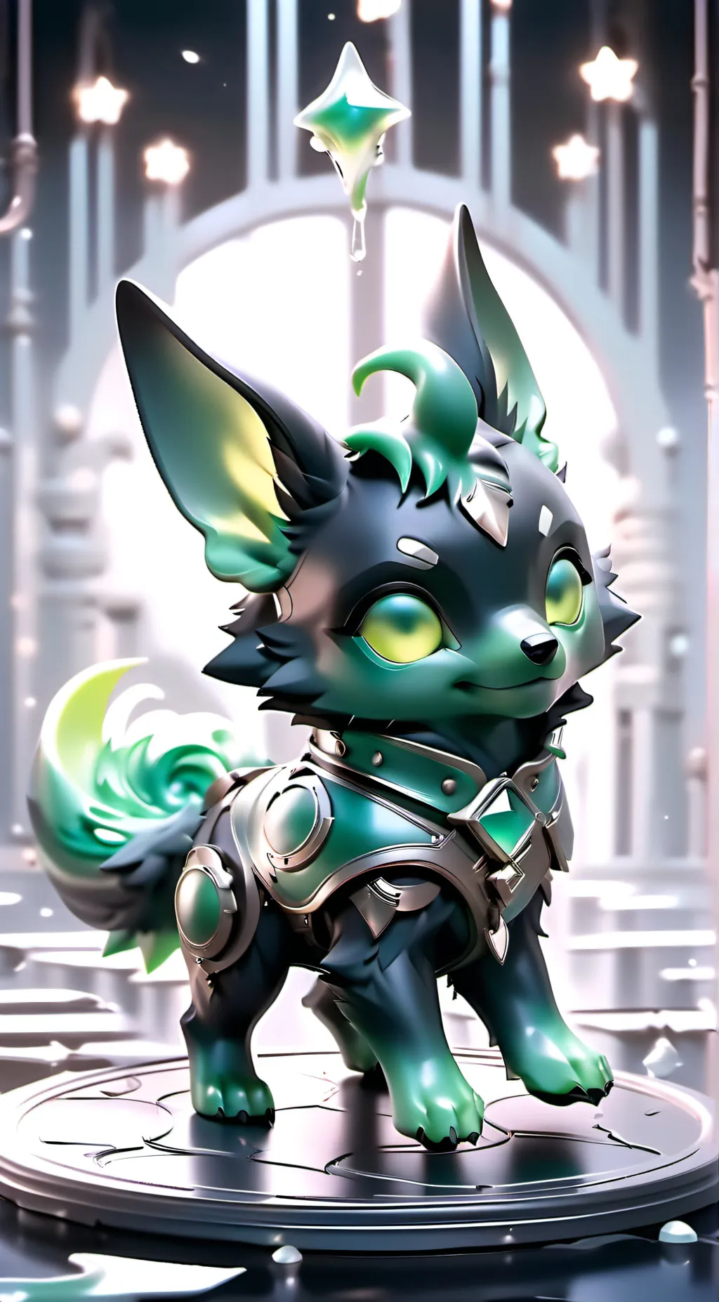 ai character: Kaiju Paradise background