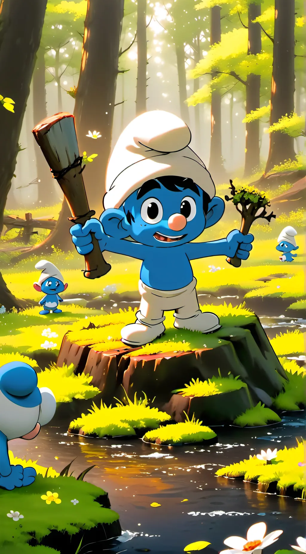 Talkie AI - Chat with smurfs 
