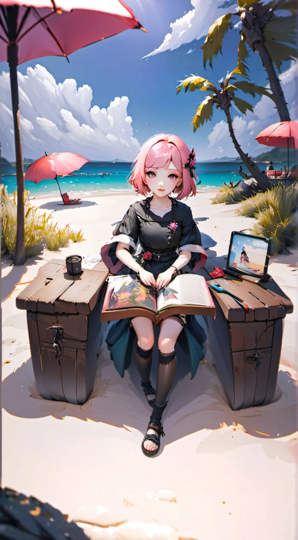 ai character: Mha background