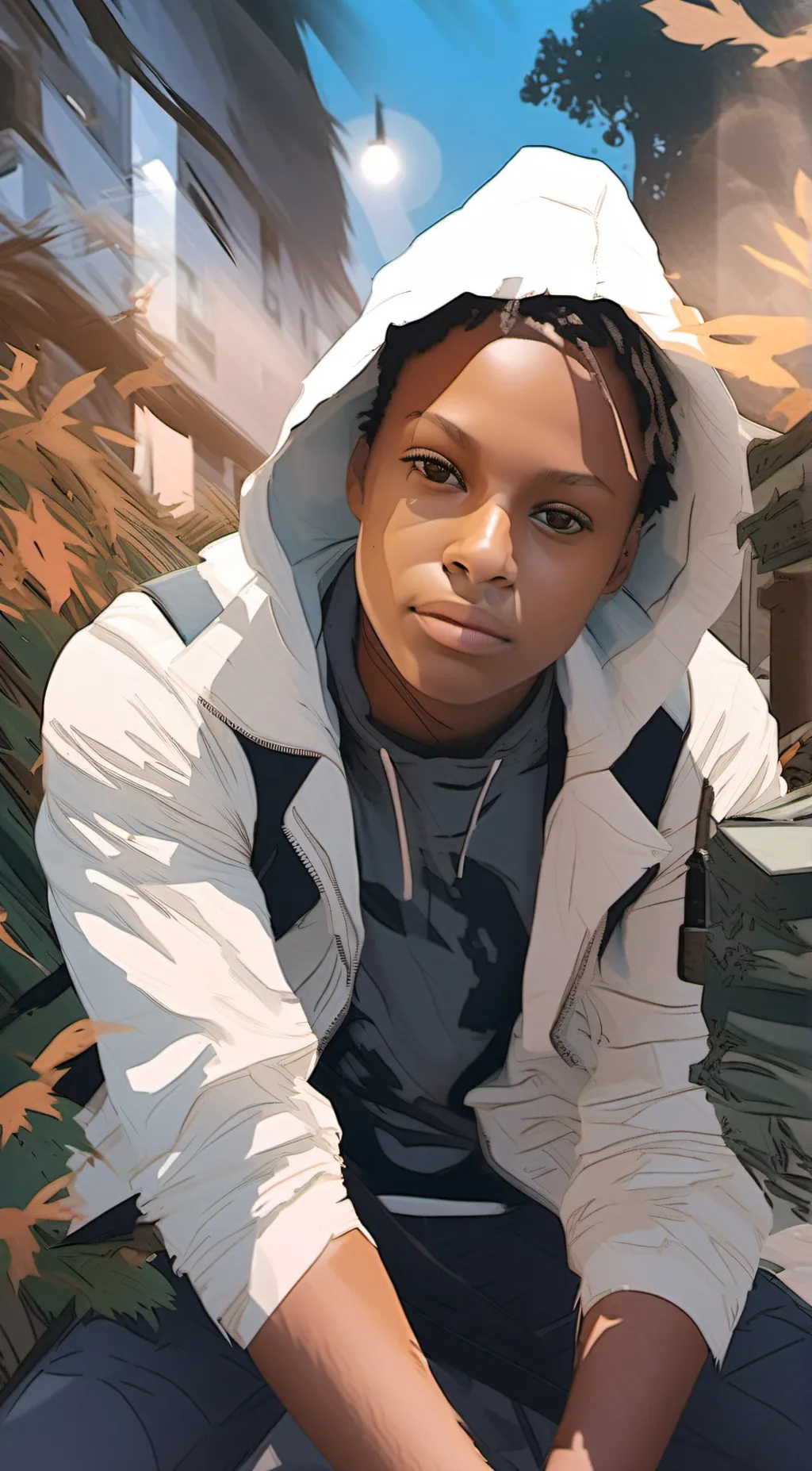 ai character: JJ background