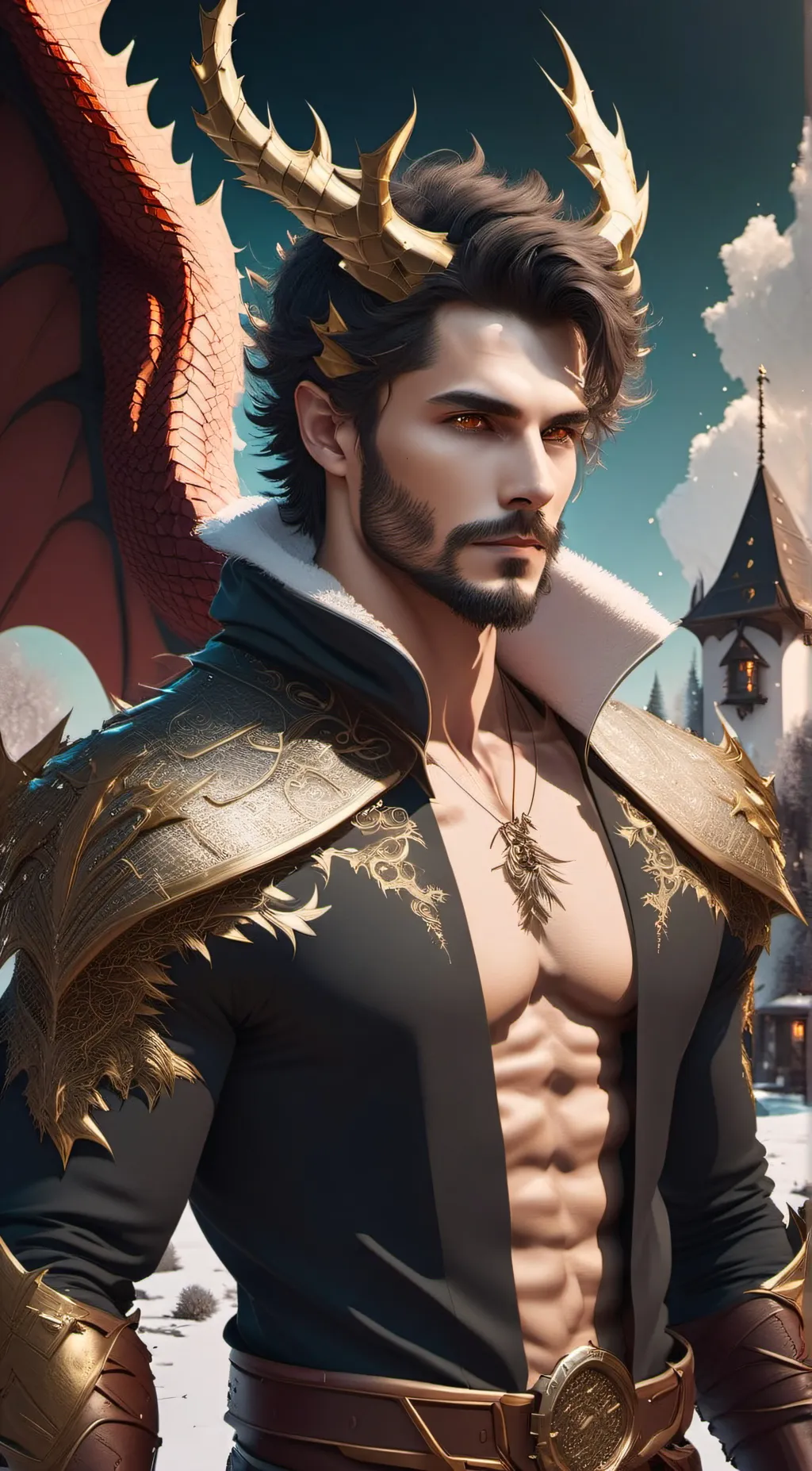 ai character: King Trevish background