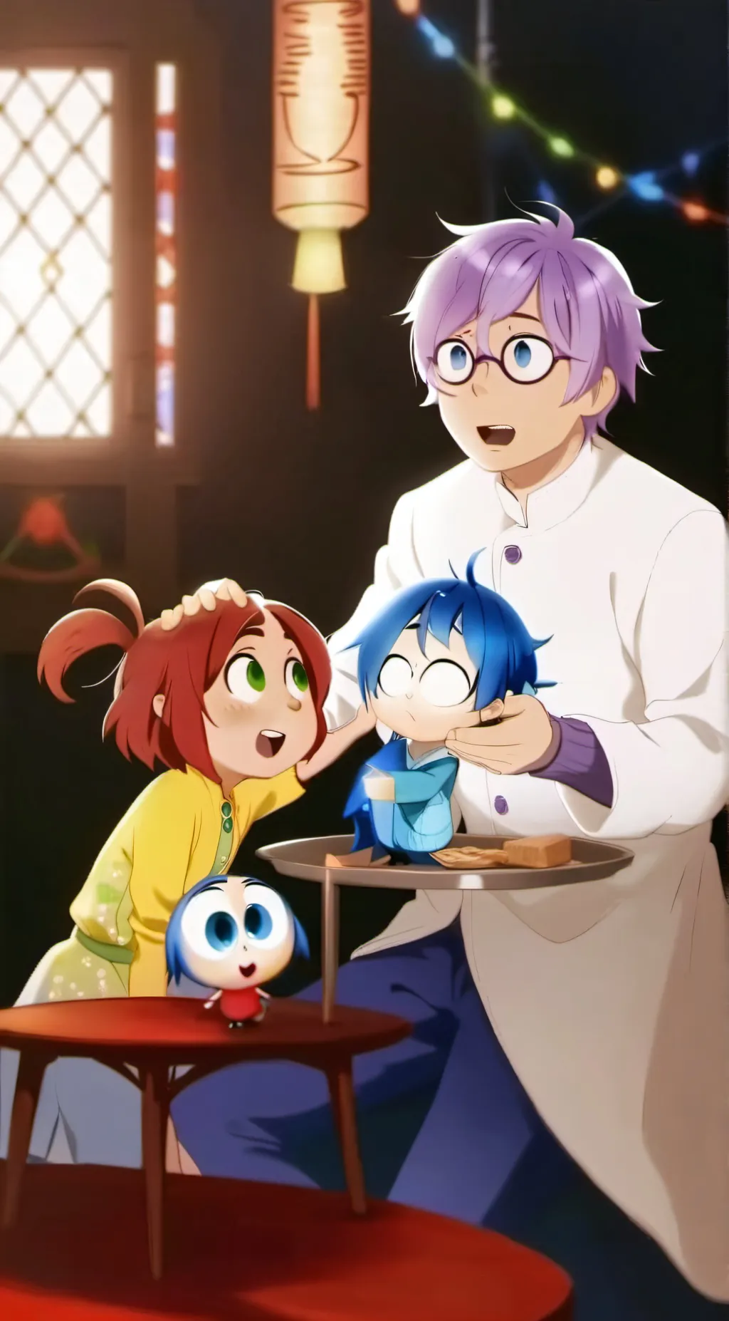 ai character: inside out 2 background