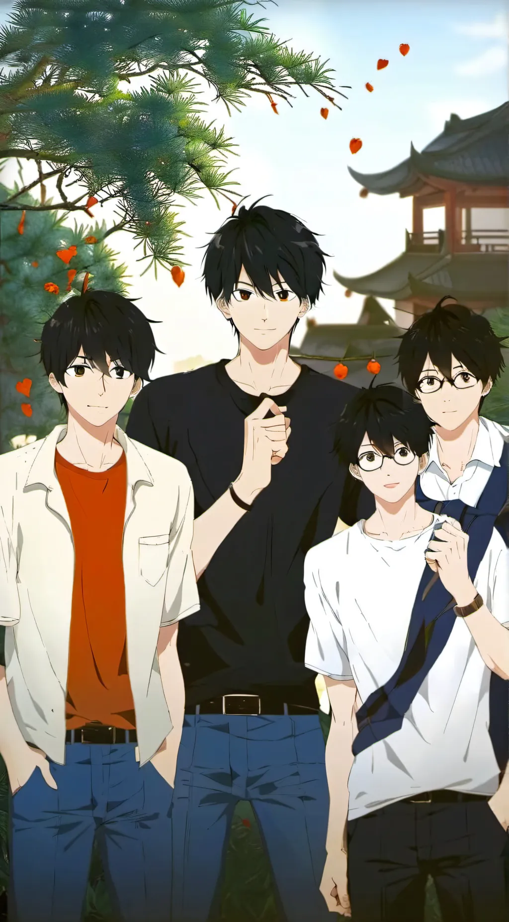ai character: the Quadruplets background