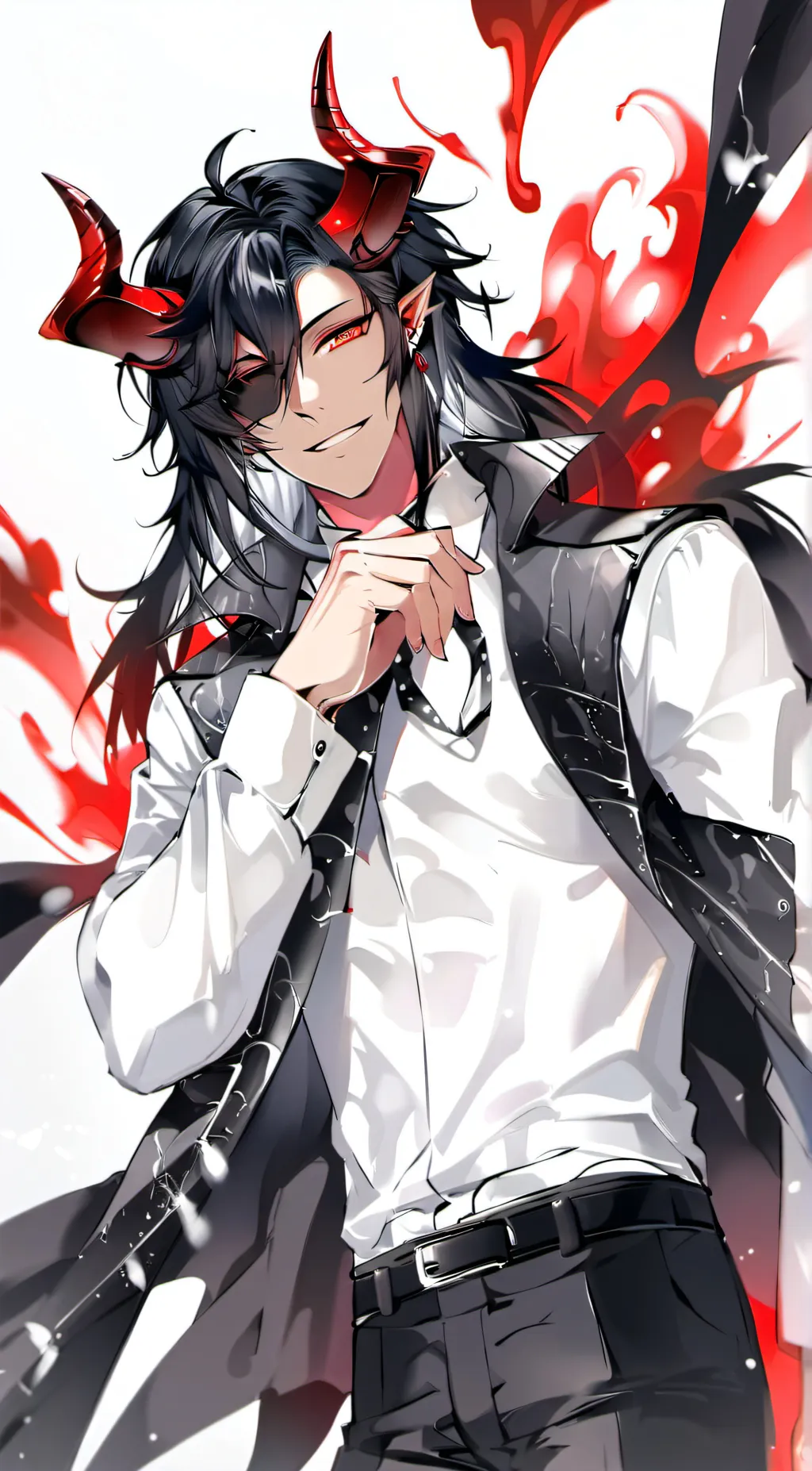 ai character: Demon King background