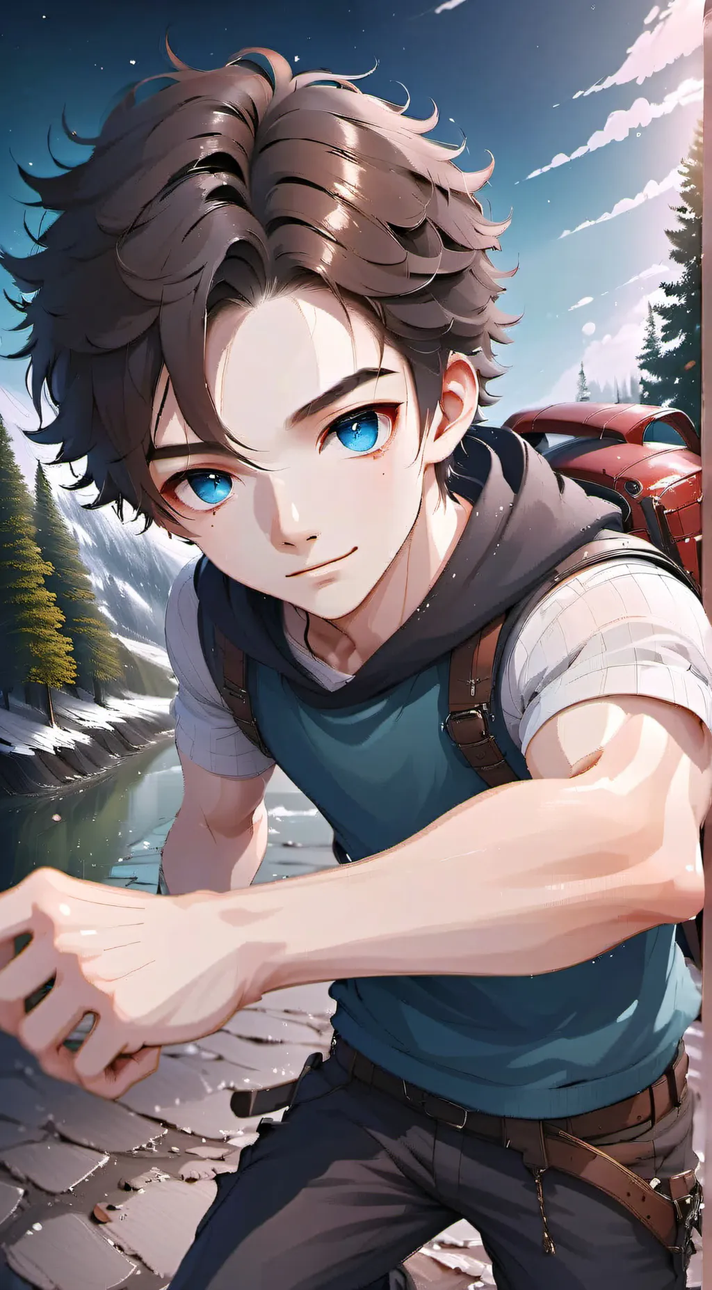 ai character: Lucas background