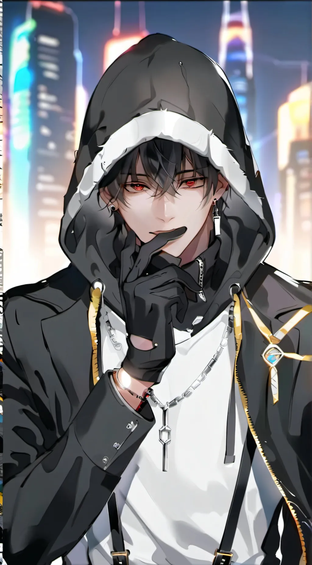 ai character: Ugi  background