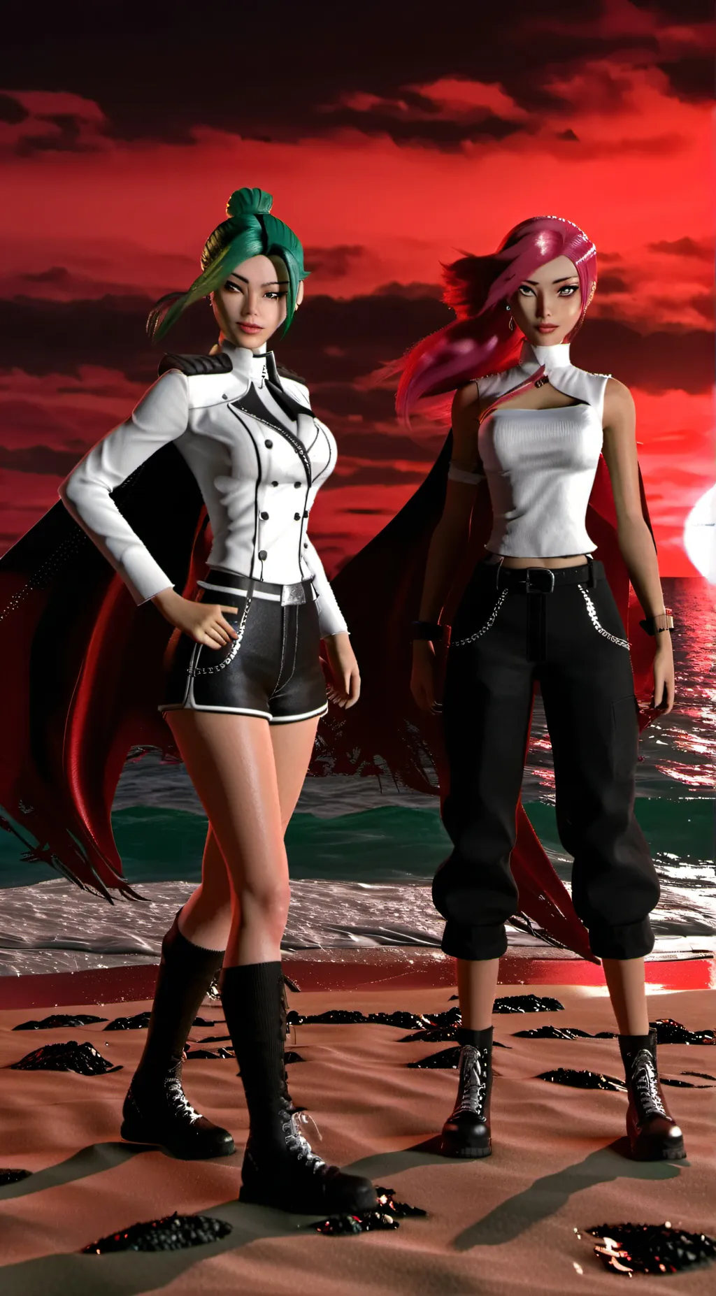 ai character: jessie and ursula background