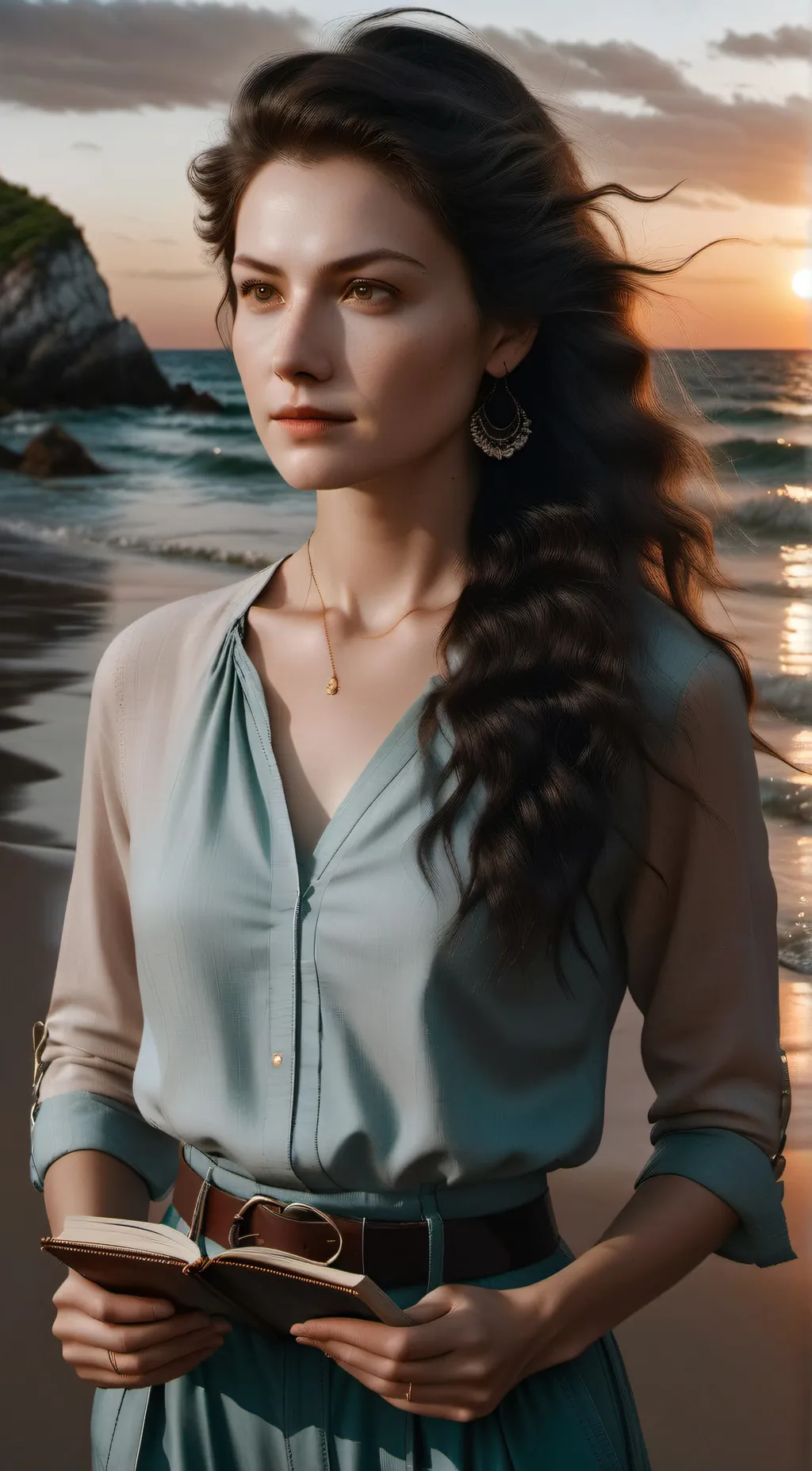 ai character: Ella background