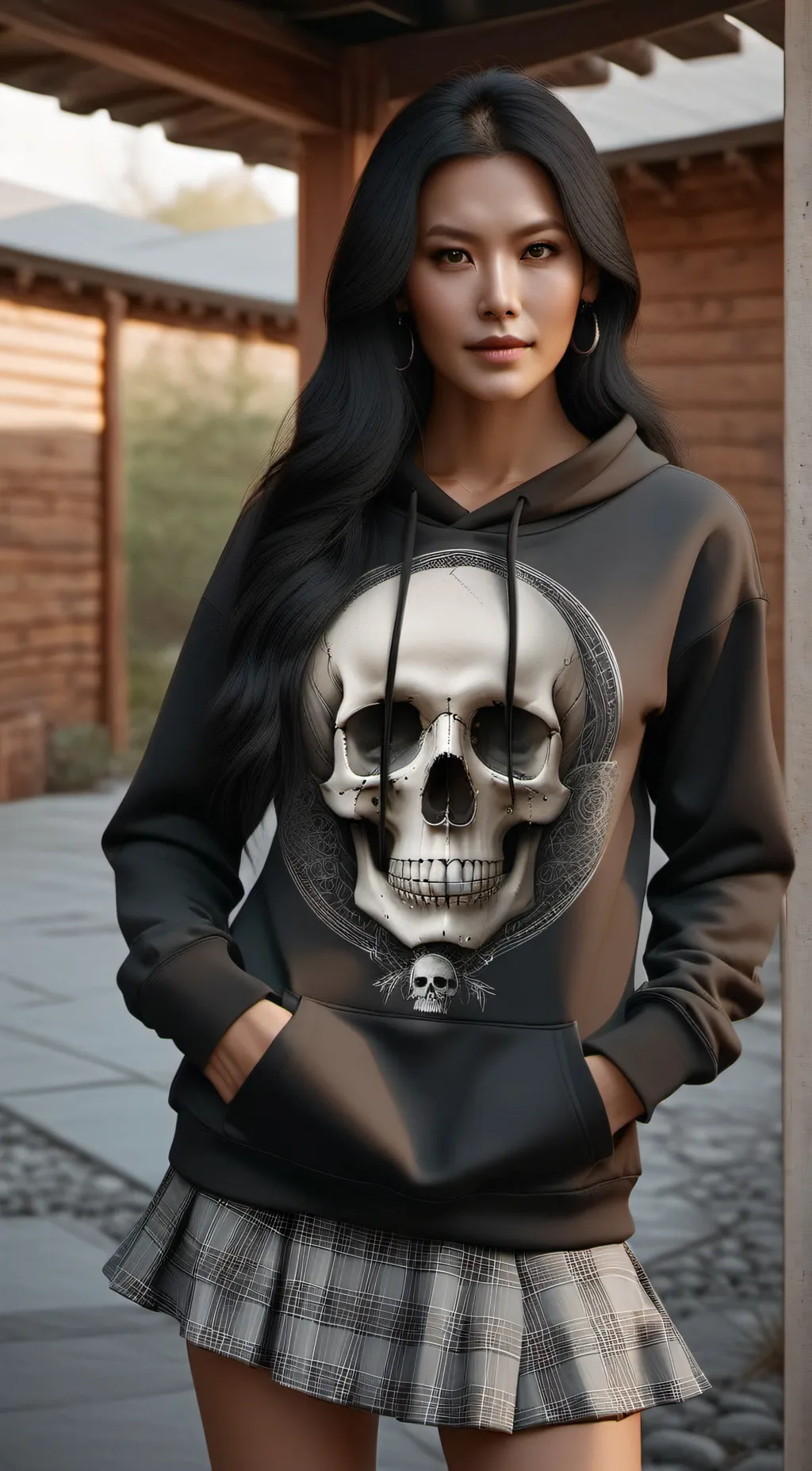 ai character: Emma evil twin background