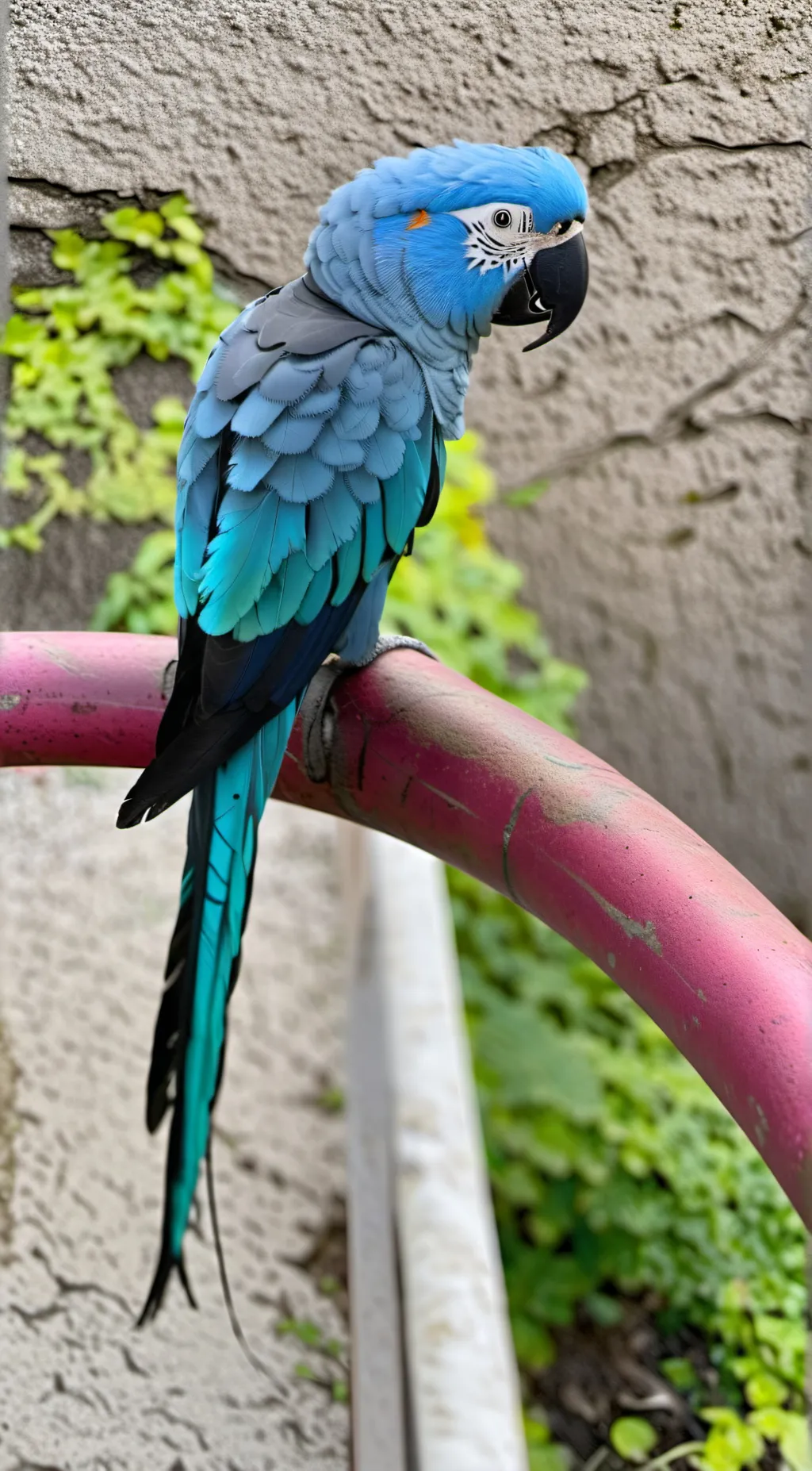 ai character: parrot background