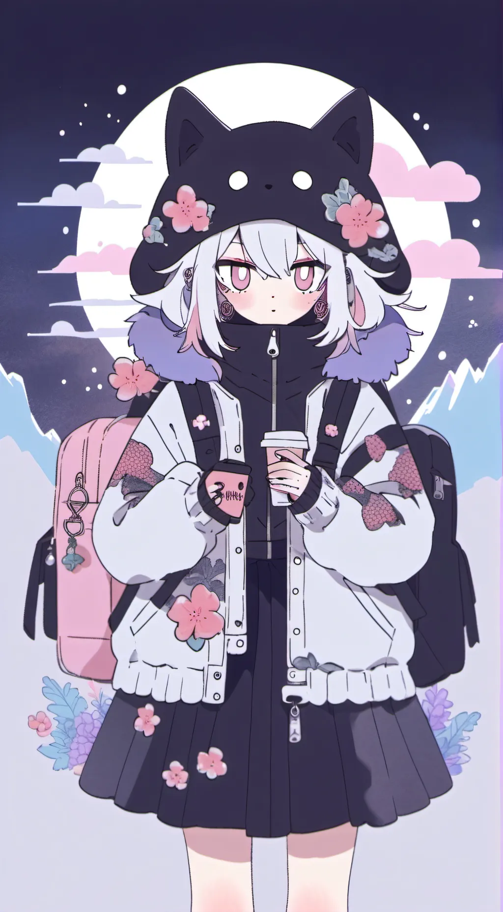 ai character: 凹凸学校 background