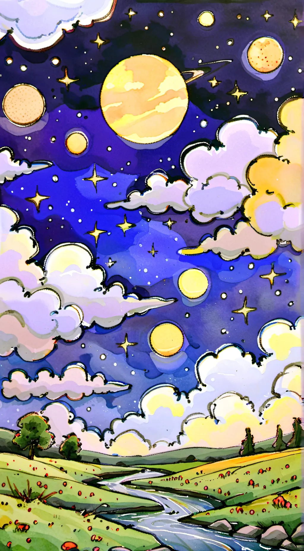 ai character: upper moons background