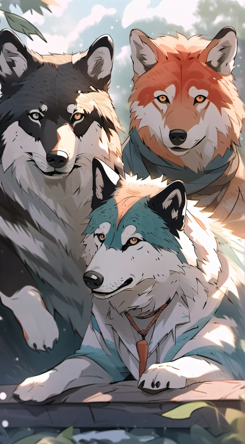 ai character: Indigo park  background