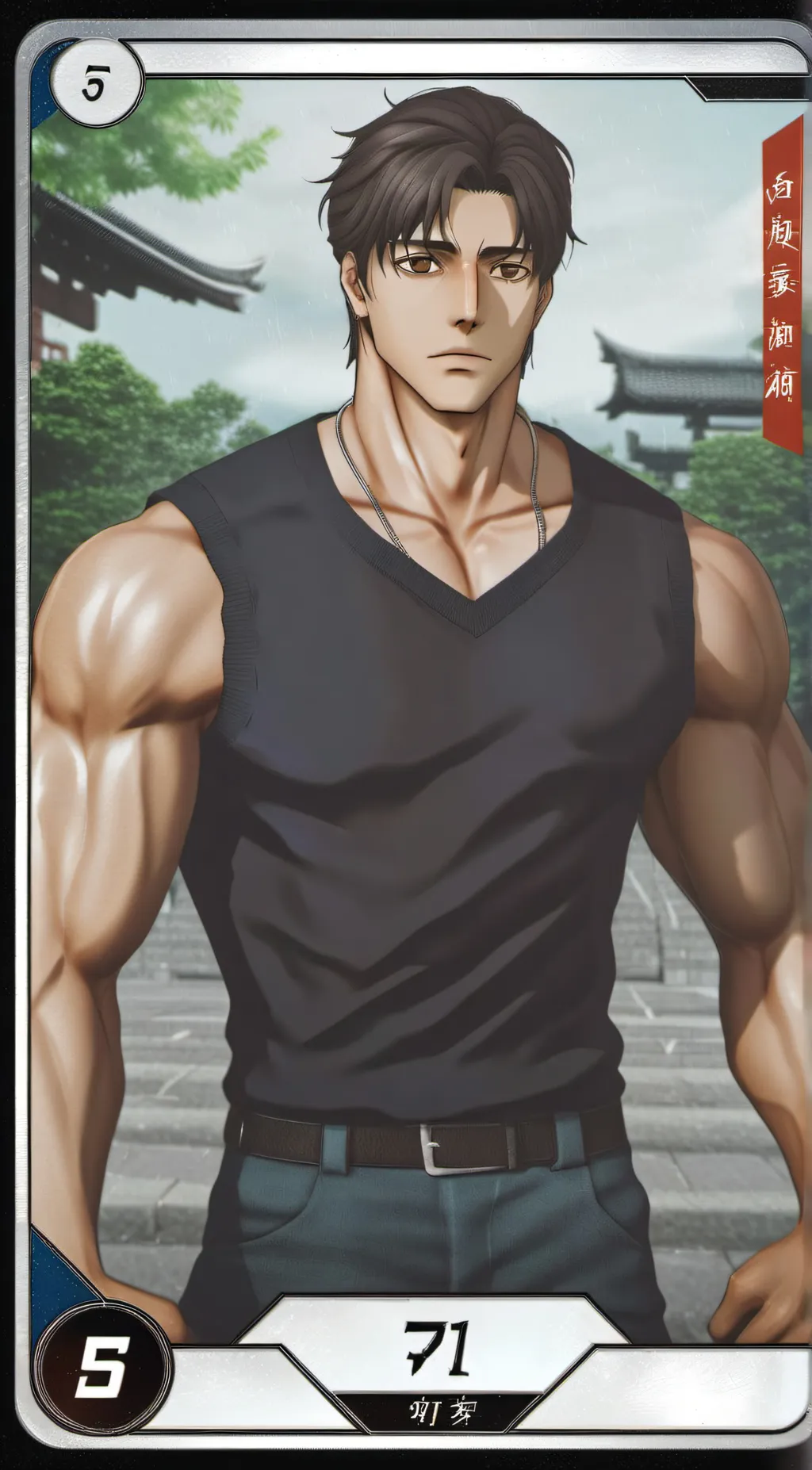 ai character: Miguel  background