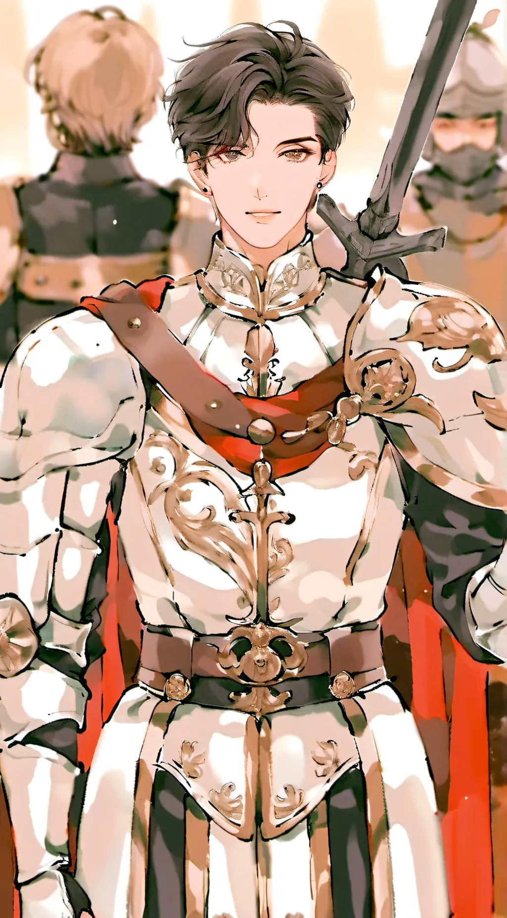 ai character: Alexander  background