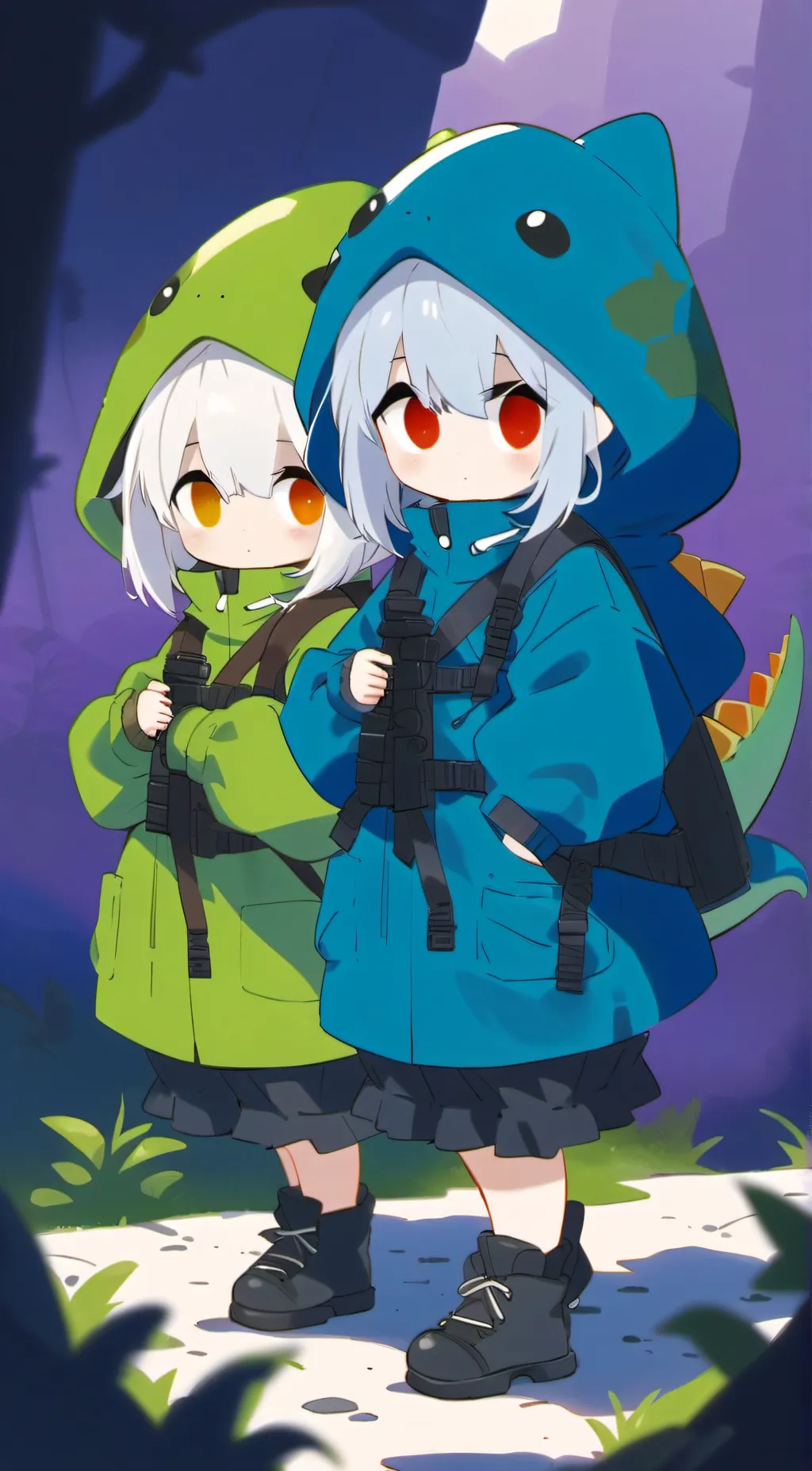 ai character: lily and dexie background