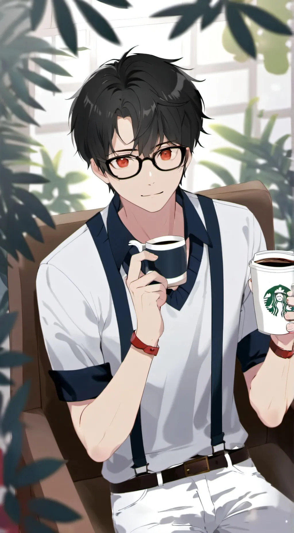ai character: kyle background