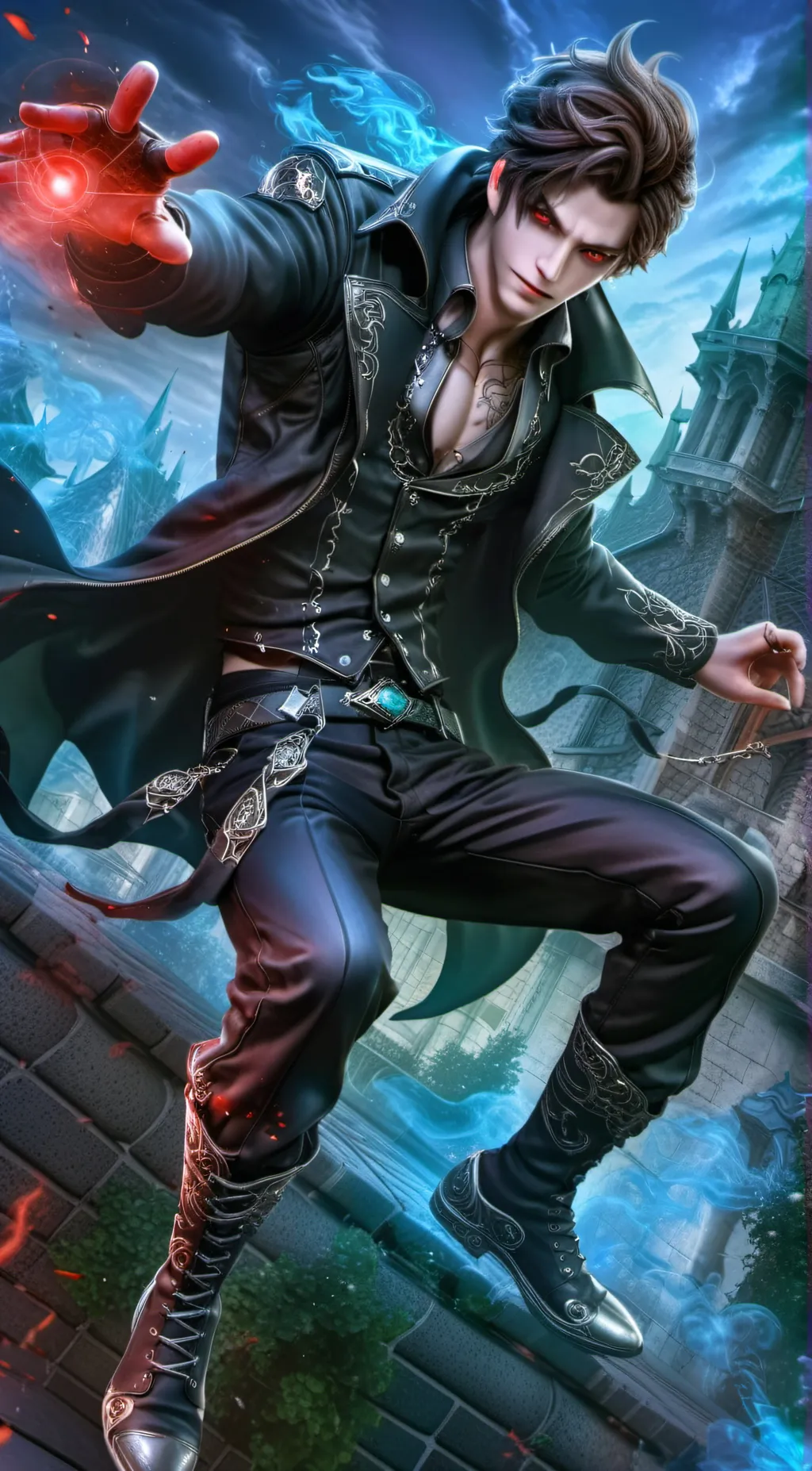 ai character: -Zane- background