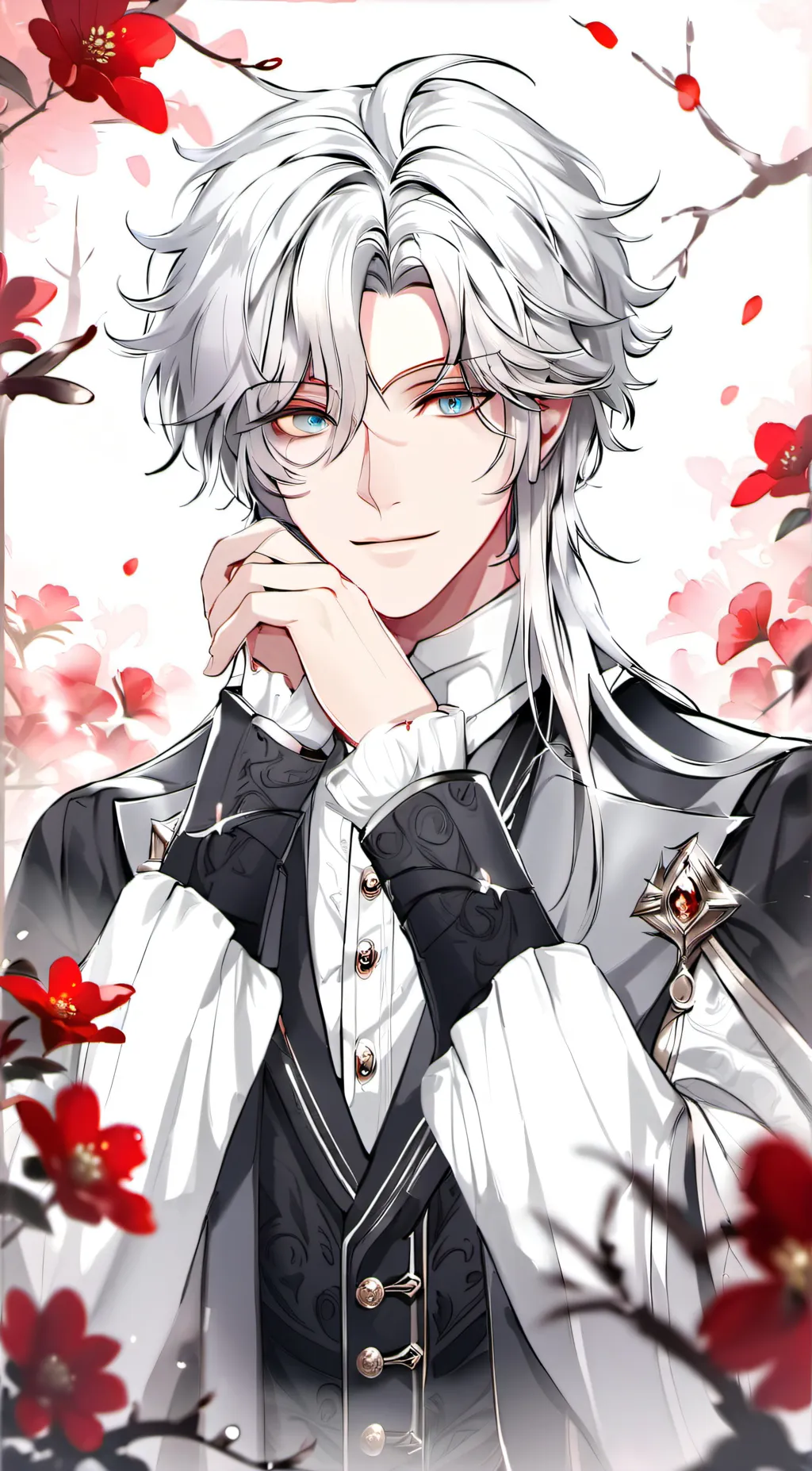 ai character: king Luca background
