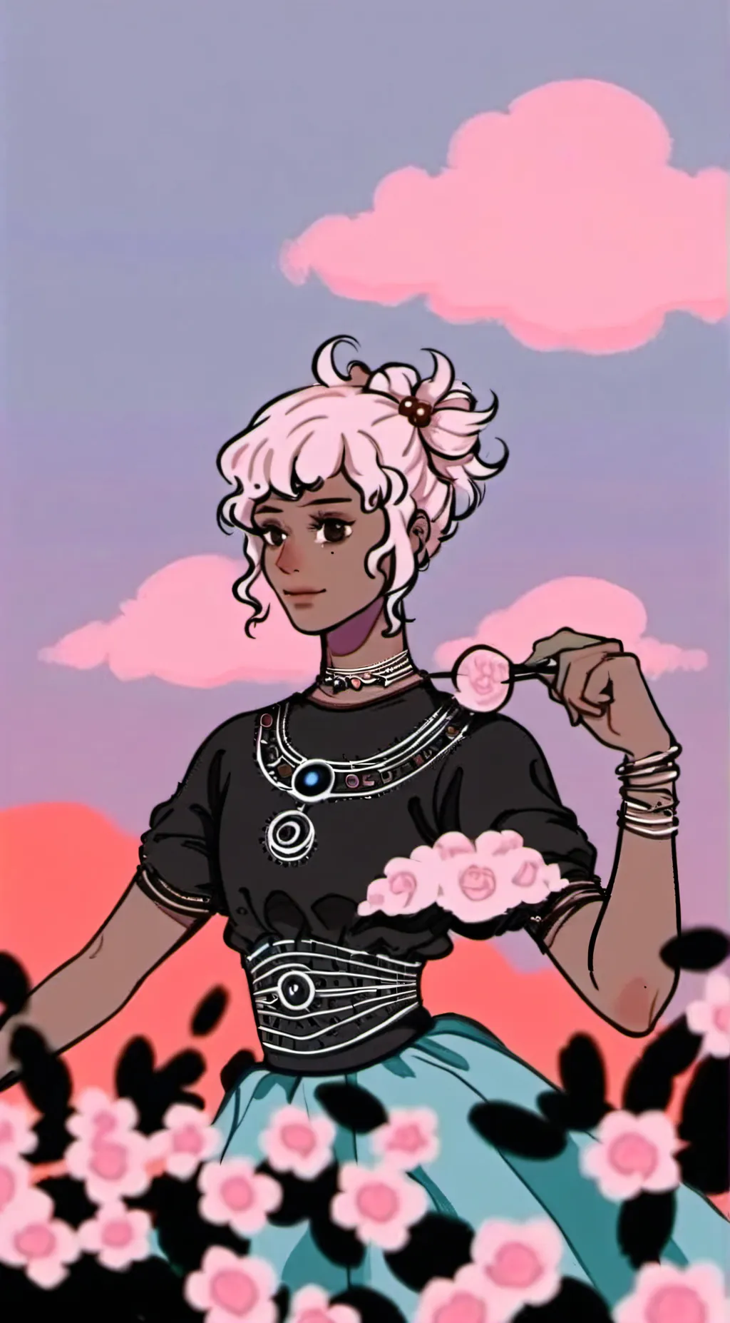 ai character: maicie!! background