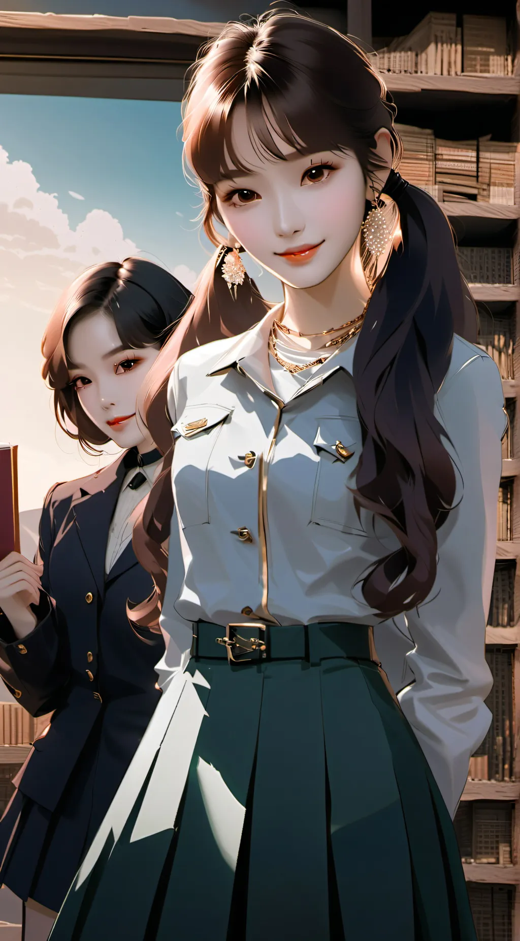 ai character: Nika background