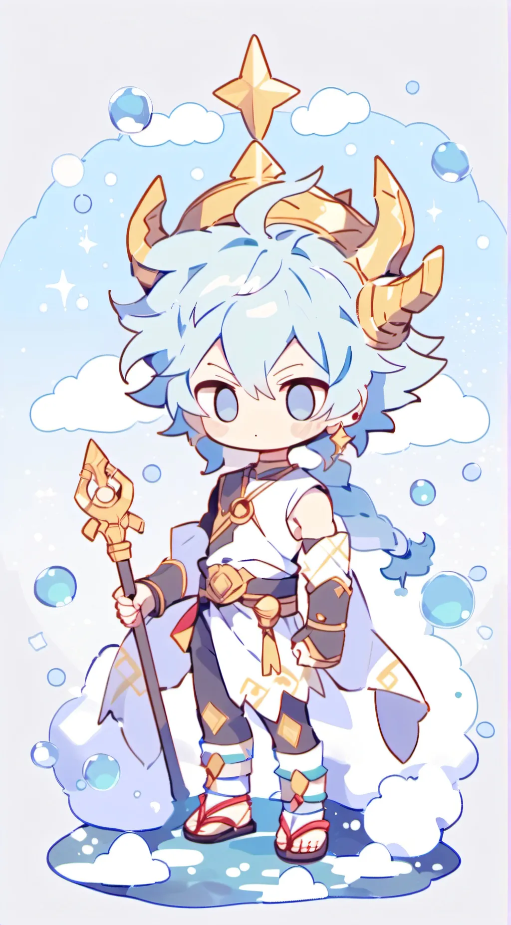 ai character: Solarballs background