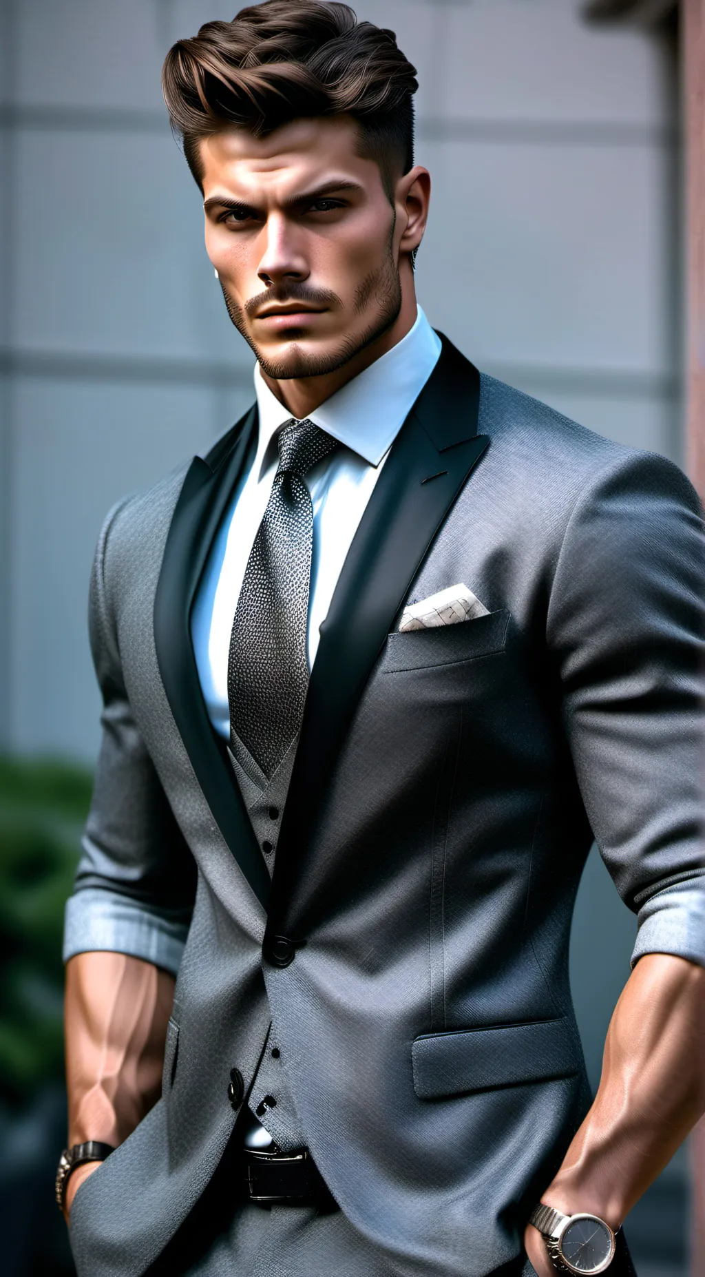 ai character: Mafia boss Lucio background