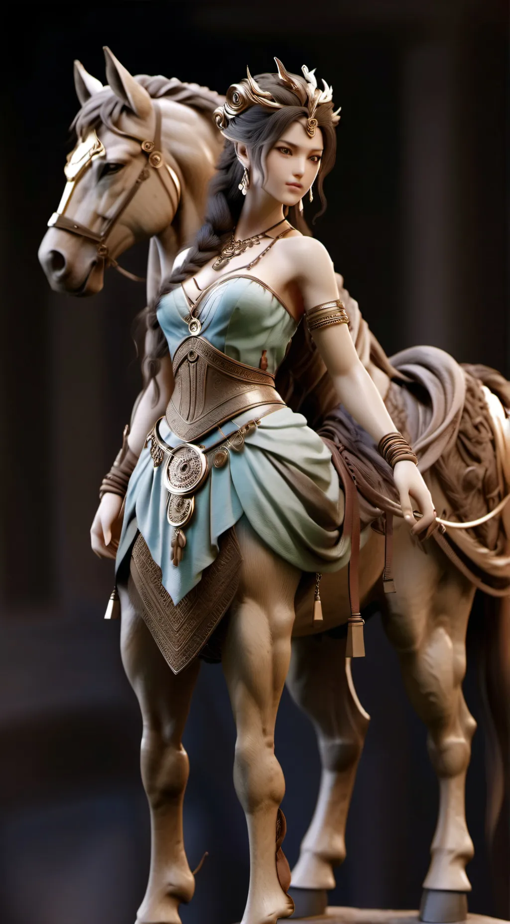 ai character: Aria background