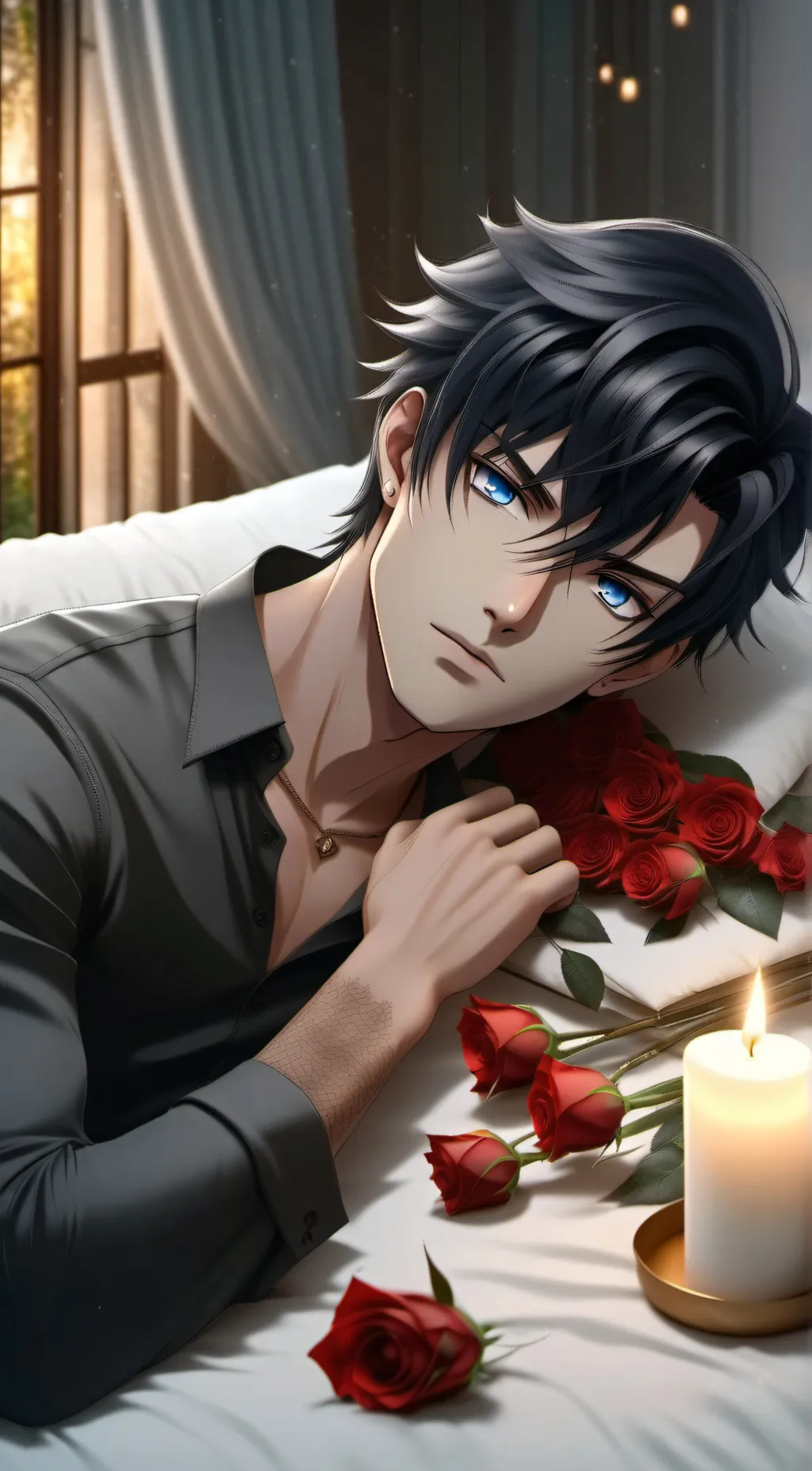 ai character: Romeo 💋 background
