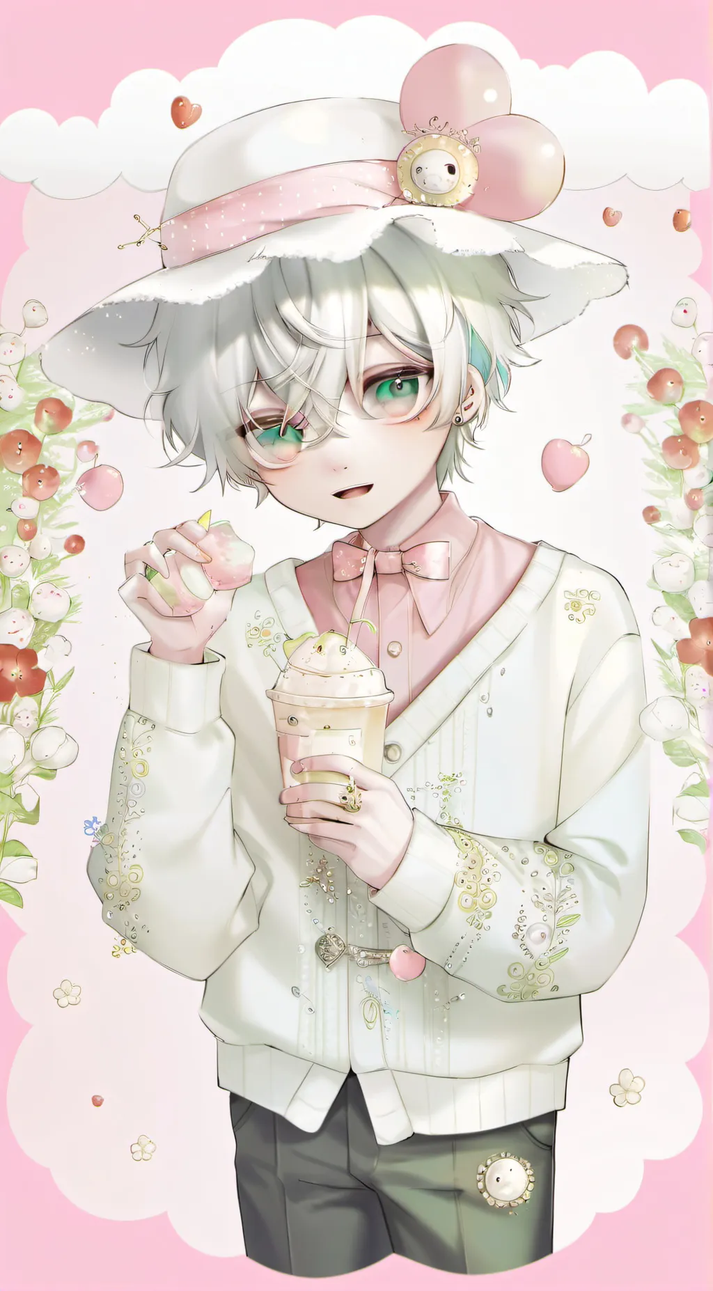 ai character: Leo background