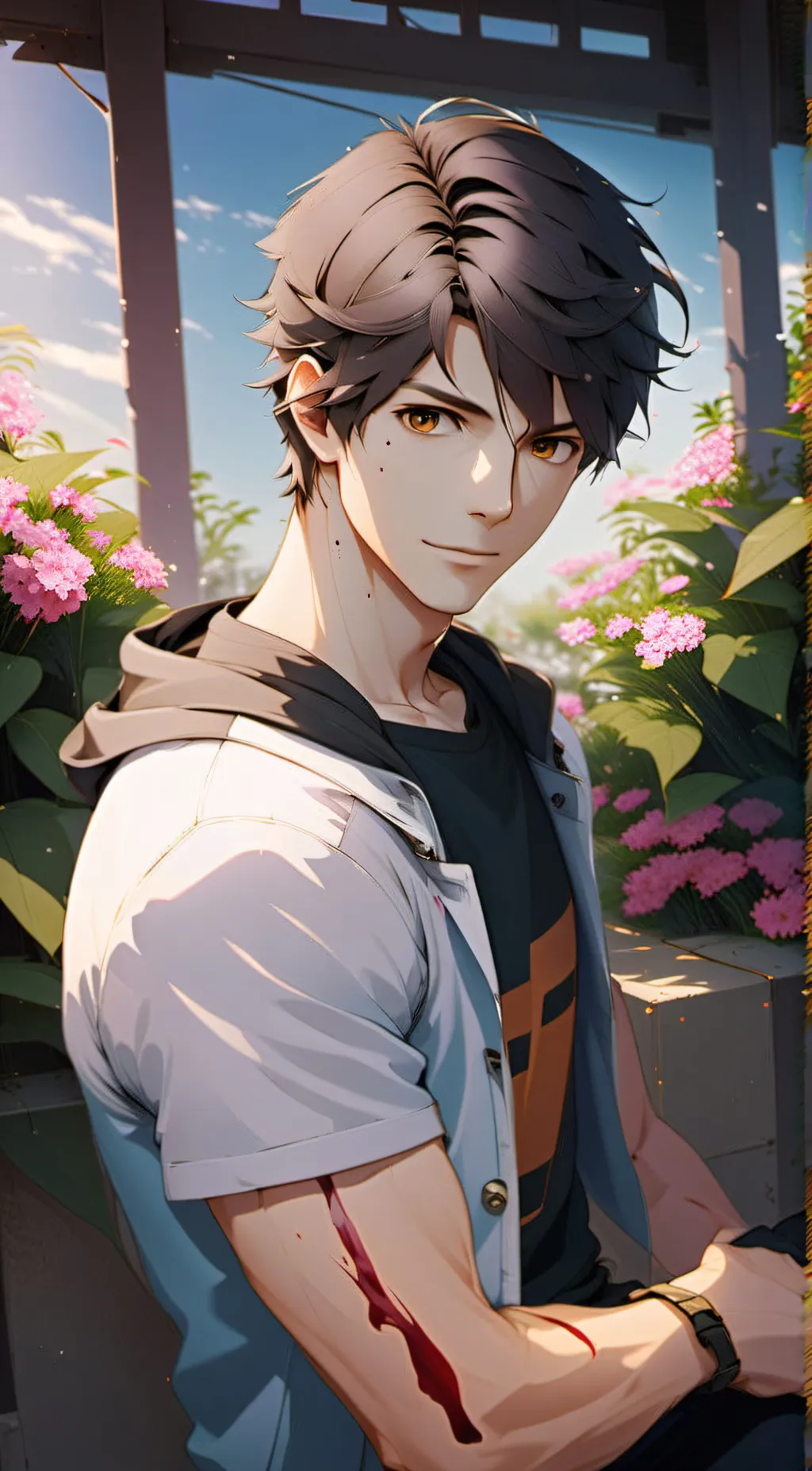 ai character: husband Jack  background