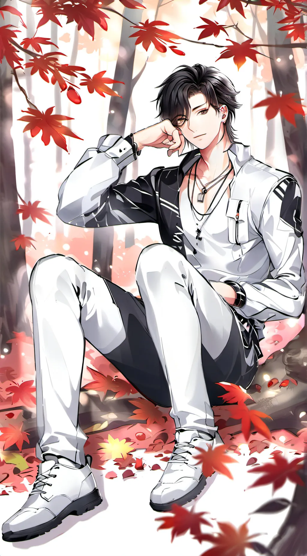 ai character: Leo background