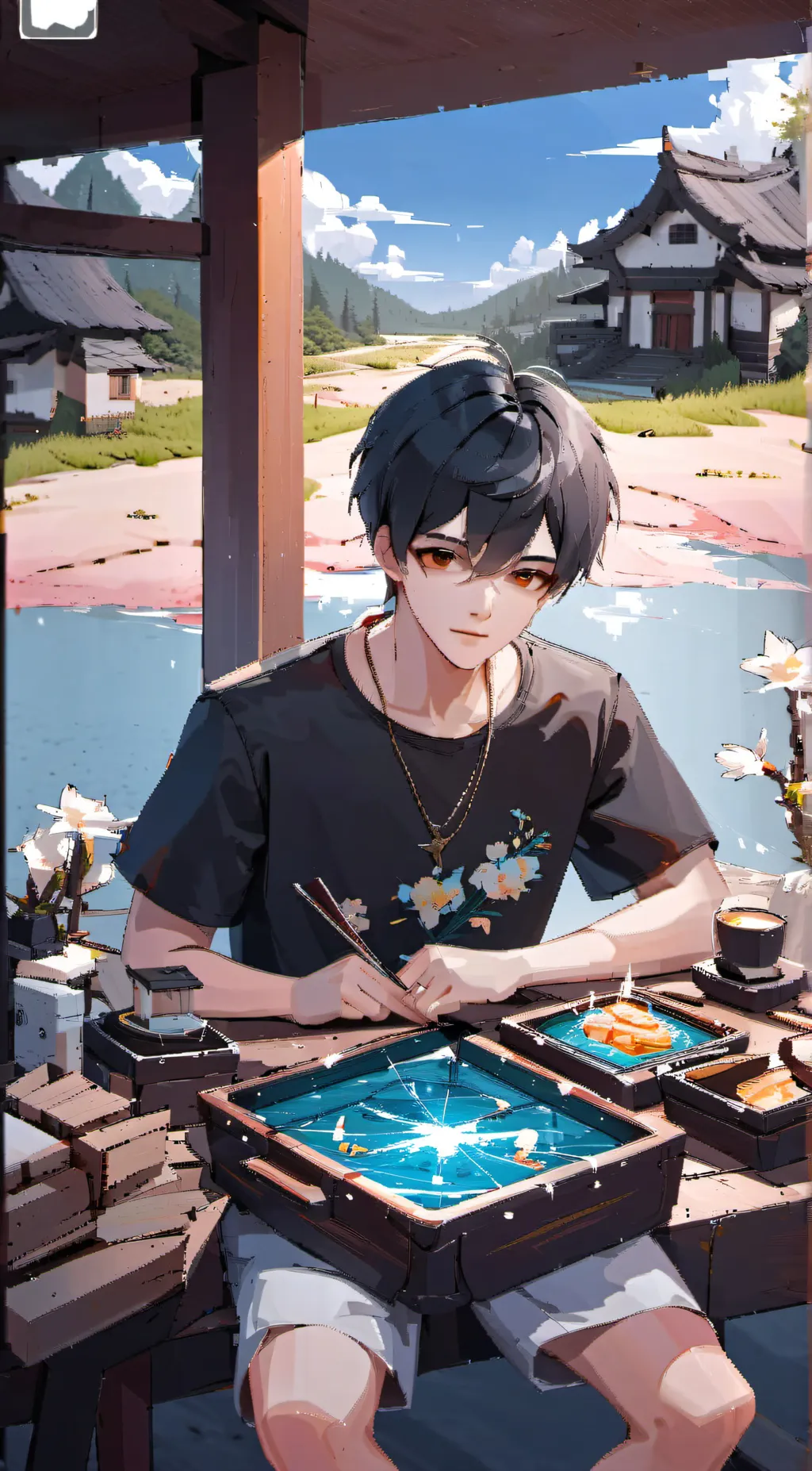 ai character: Ken background