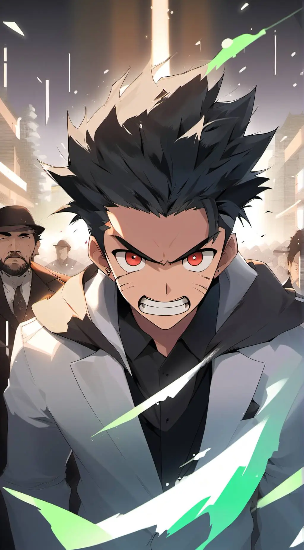 ai character: Don’t like background