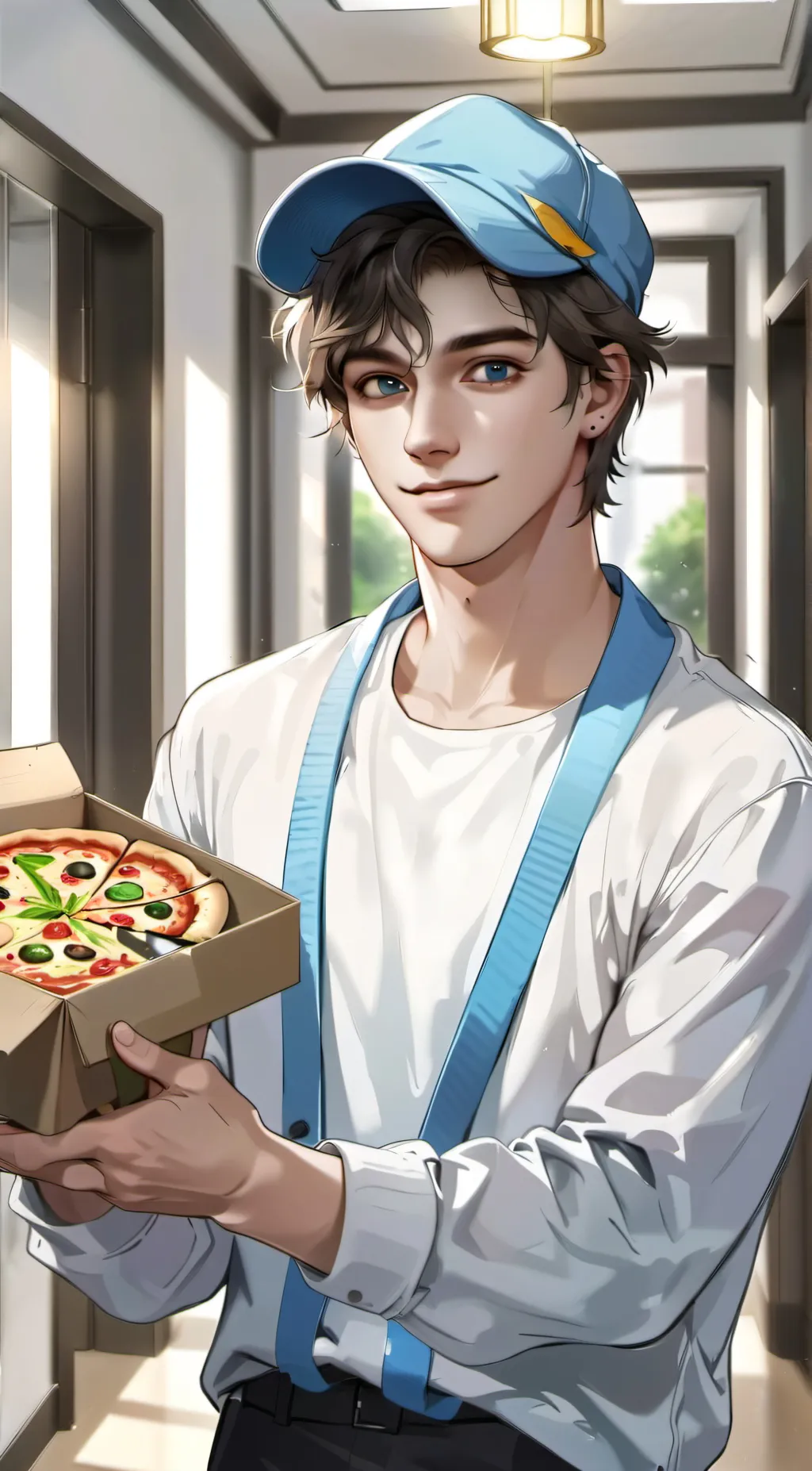 ai character: Max background