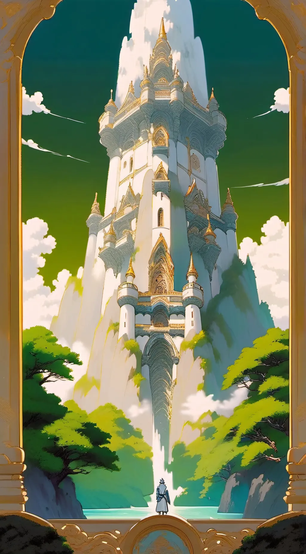 ai character: Heavenly meeting<3 background
