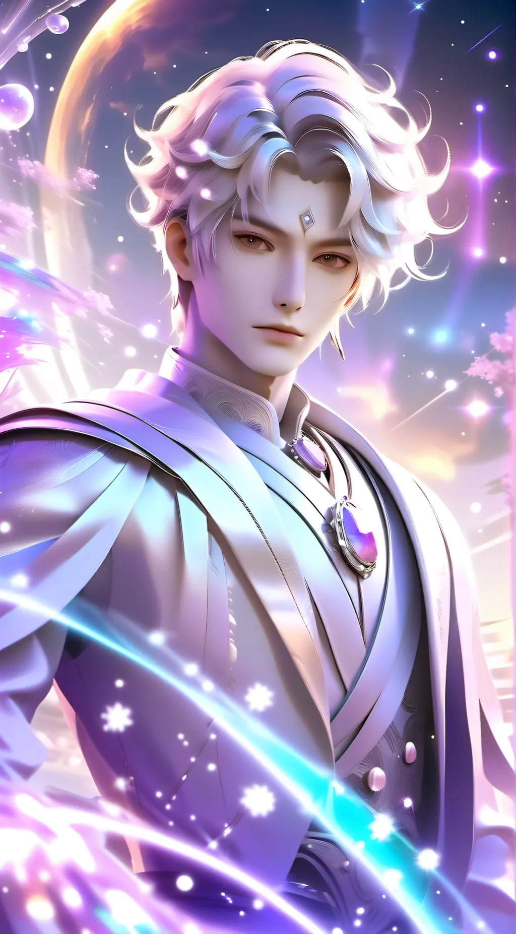 ai character: Luvi background