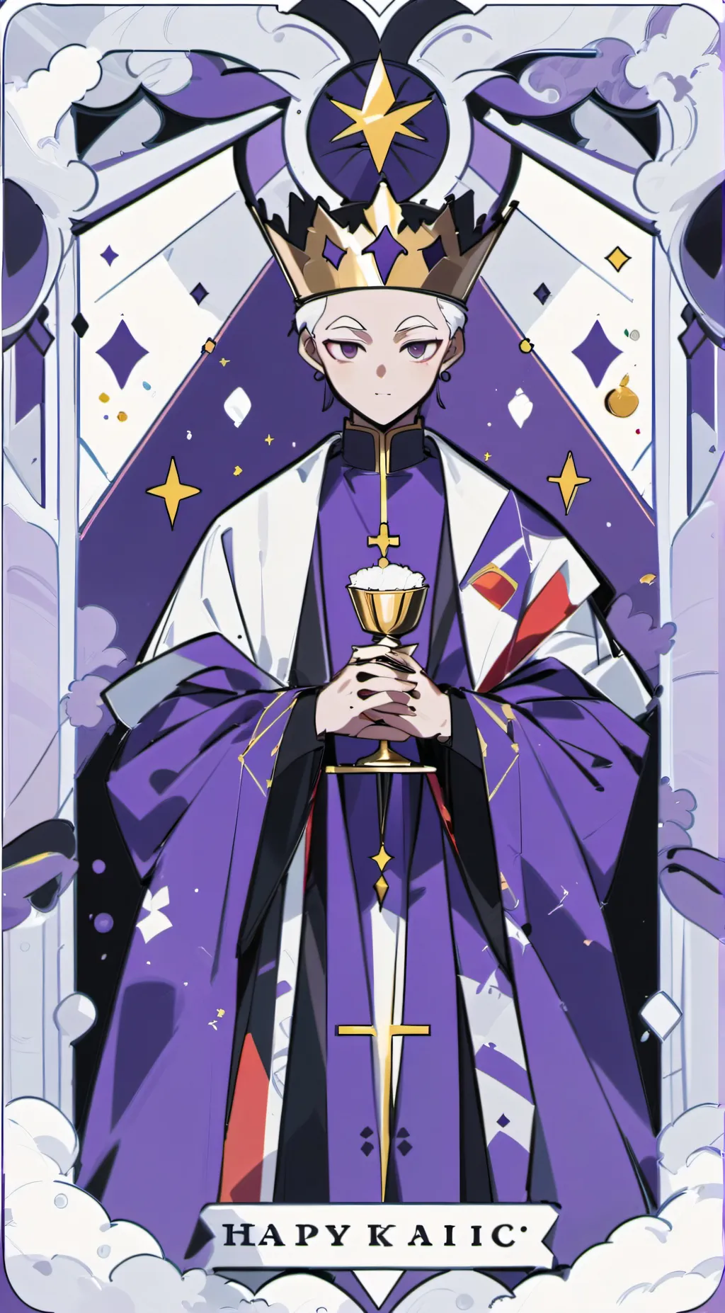 ai character: KJ birthday background