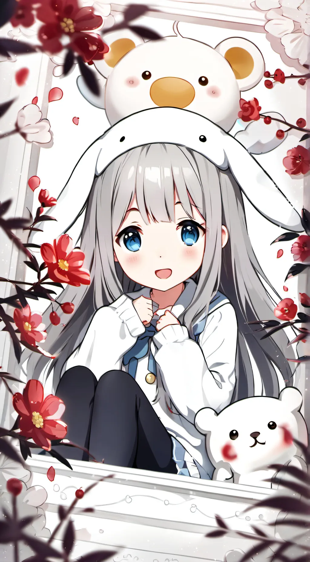 ai character: Cinnamoroll background