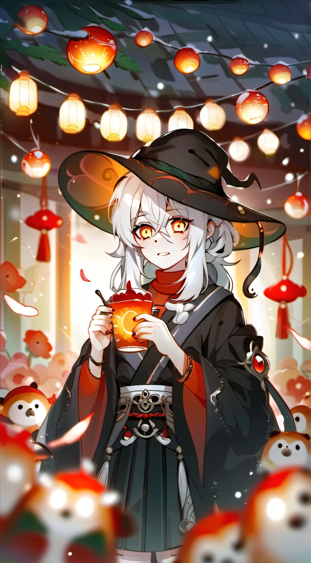 ai character: Keiko Akari  background