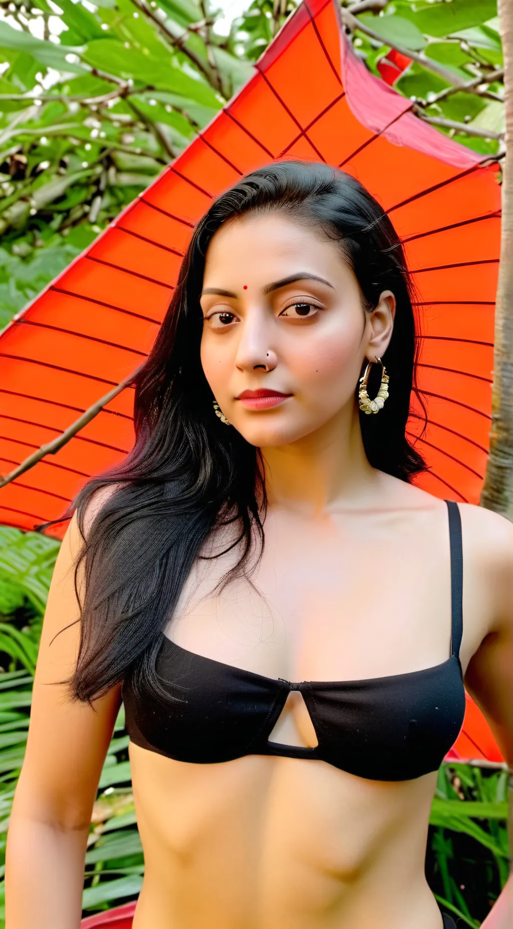 ai character: Nupur Sanon background