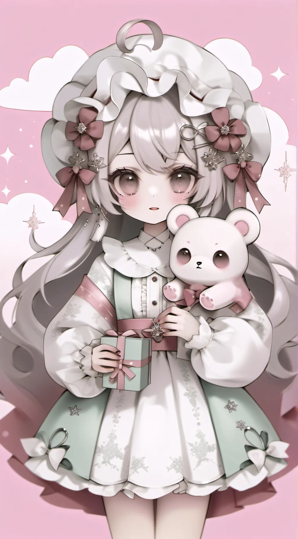 ai character: Lil sis  background